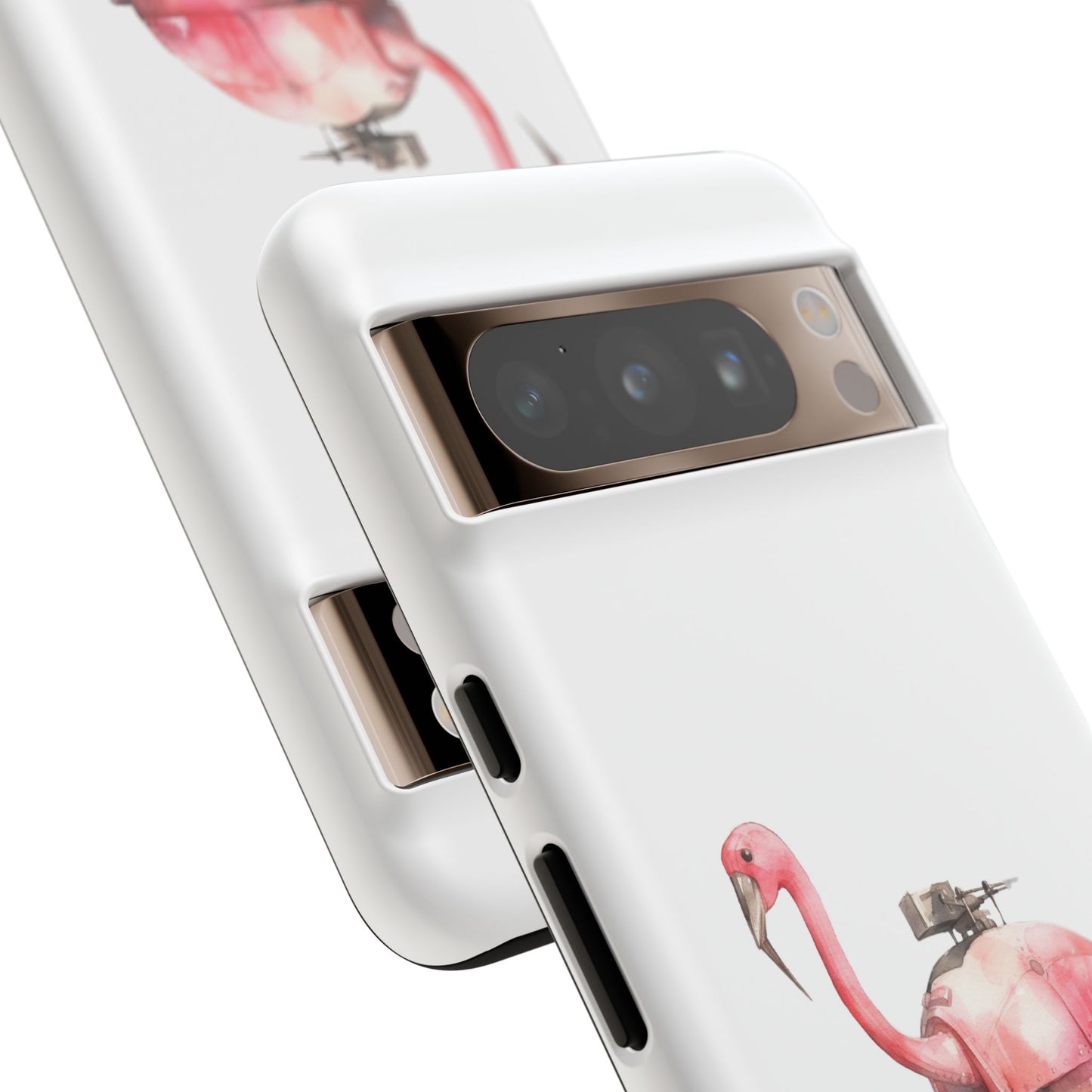Phone Case — Flamingo Tank Illustration