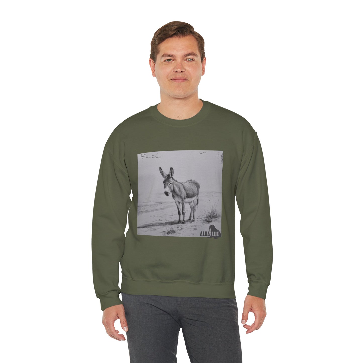Donkey Lovers design - Crewneck Sweatshirt