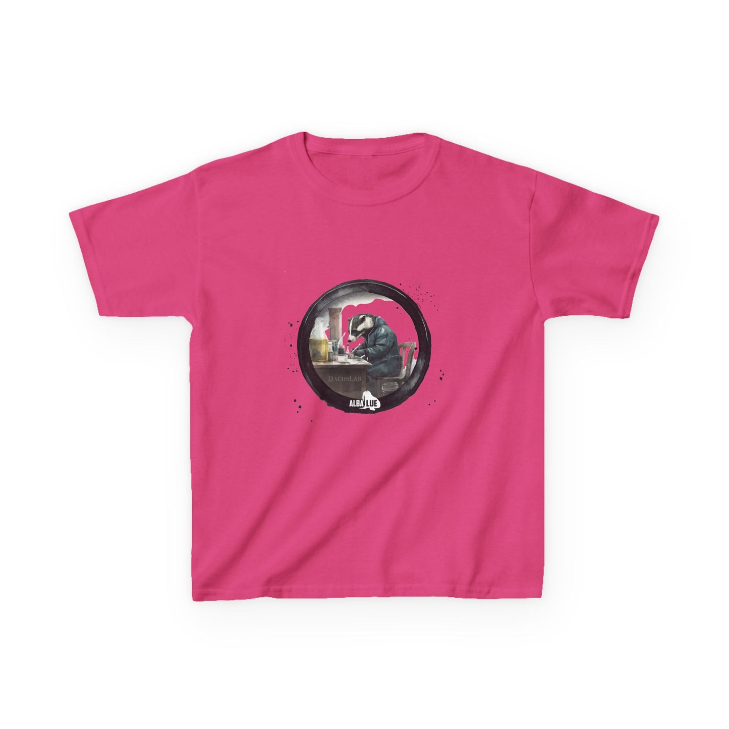 Badger in a Lab — Kids T-shirt