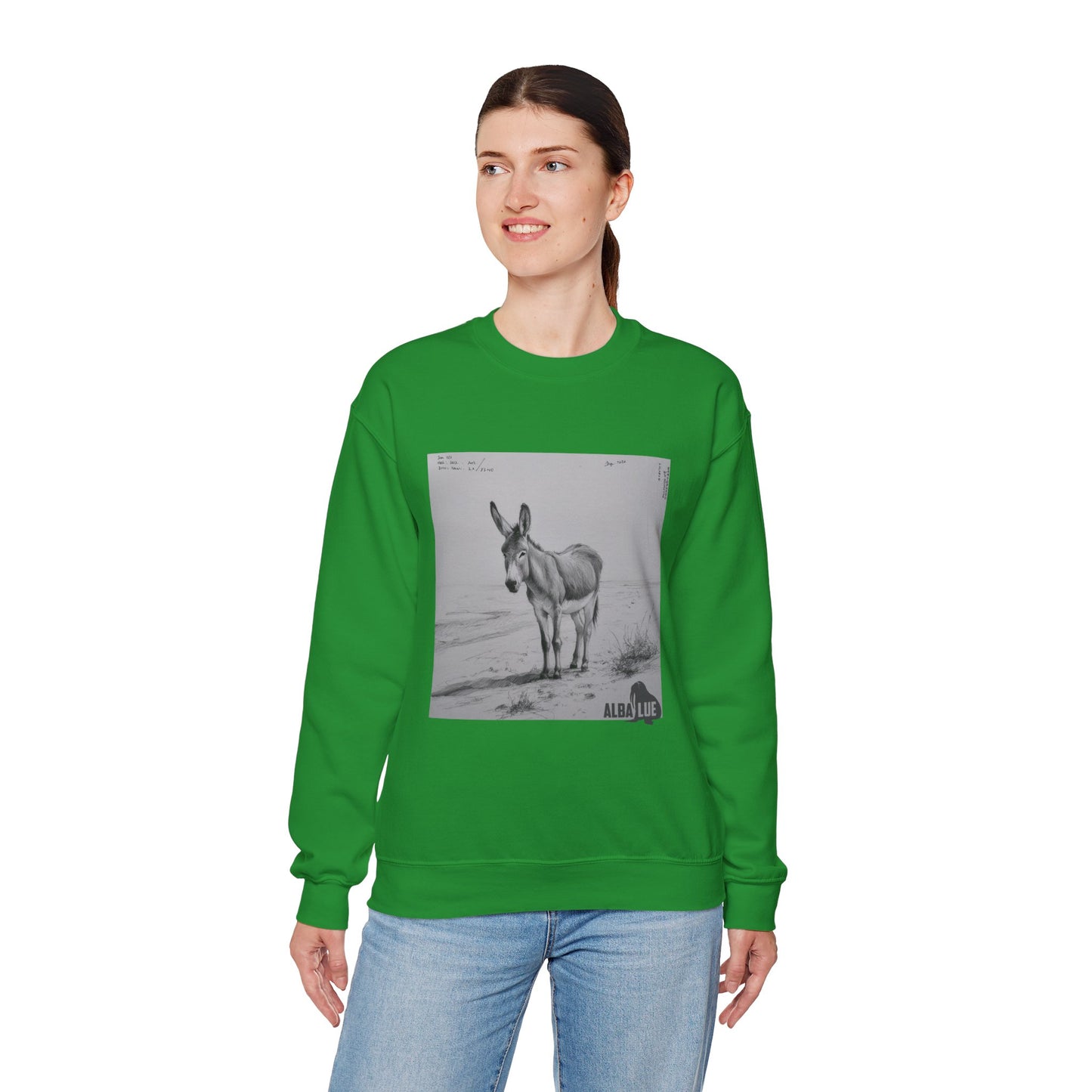 Donkey Lovers design - Crewneck Sweatshirt