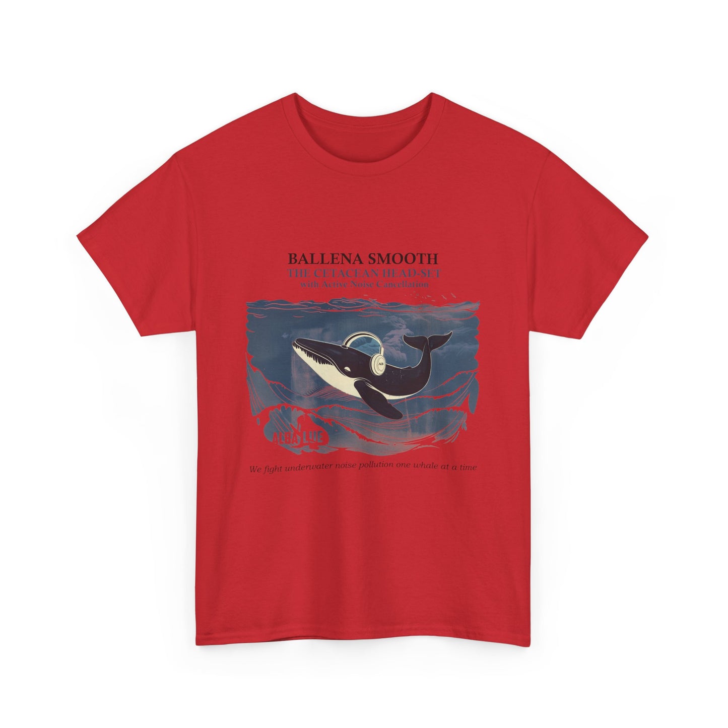Whale Headphones - T-shirt