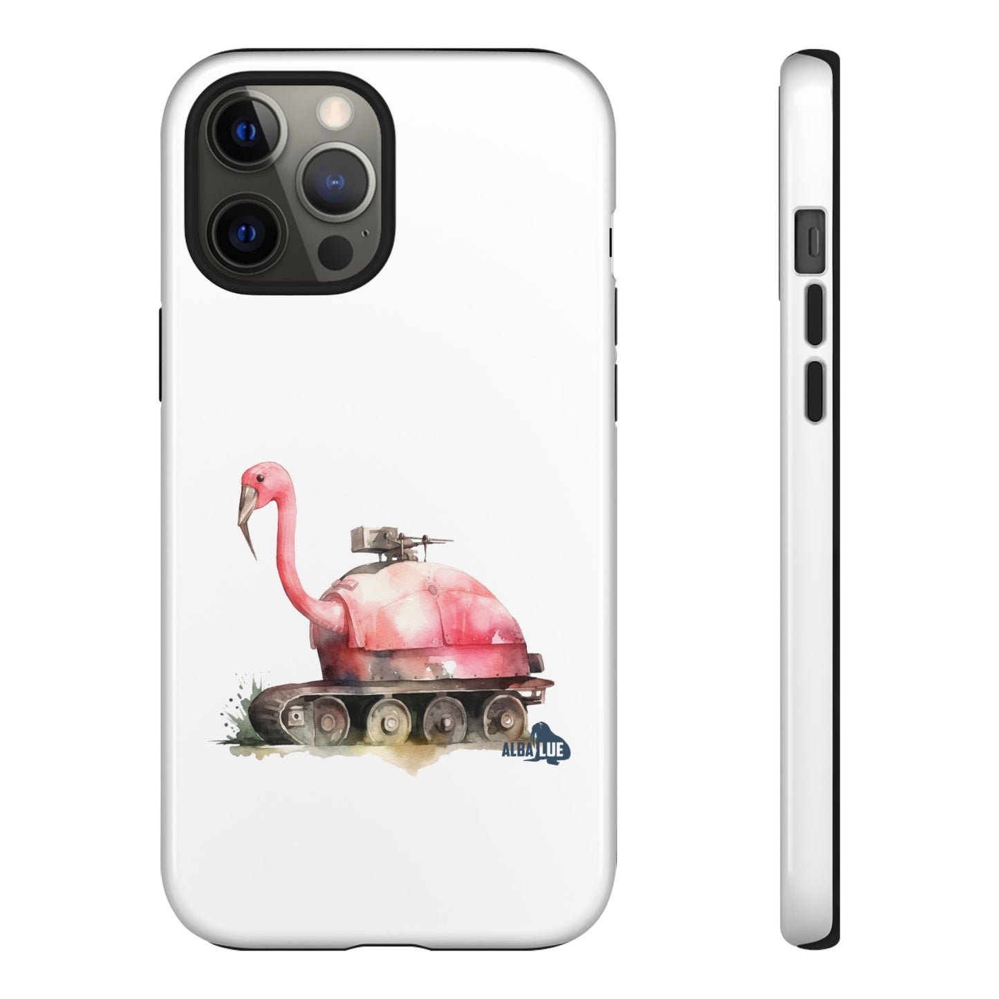 Phone Case — Flamingo Tank Illustration