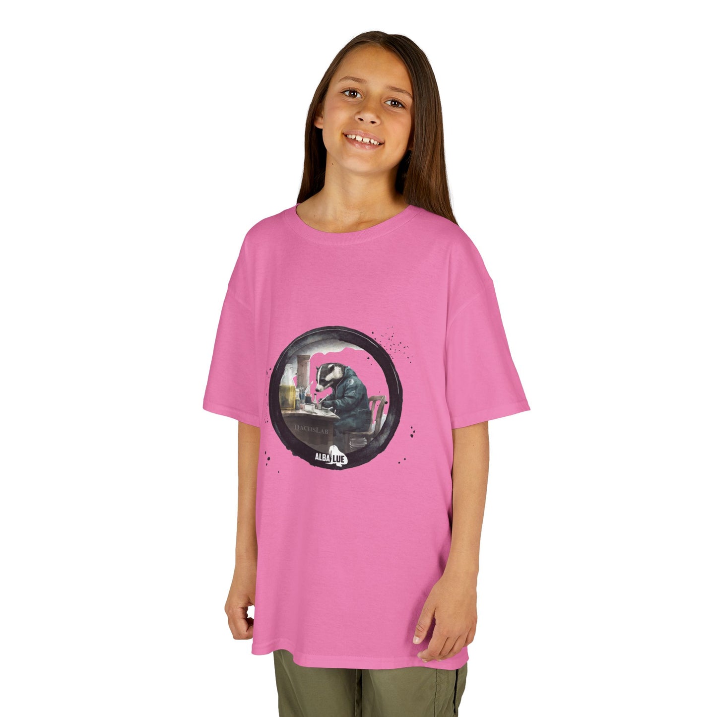 Badger in a Lab — Kids T-shirt