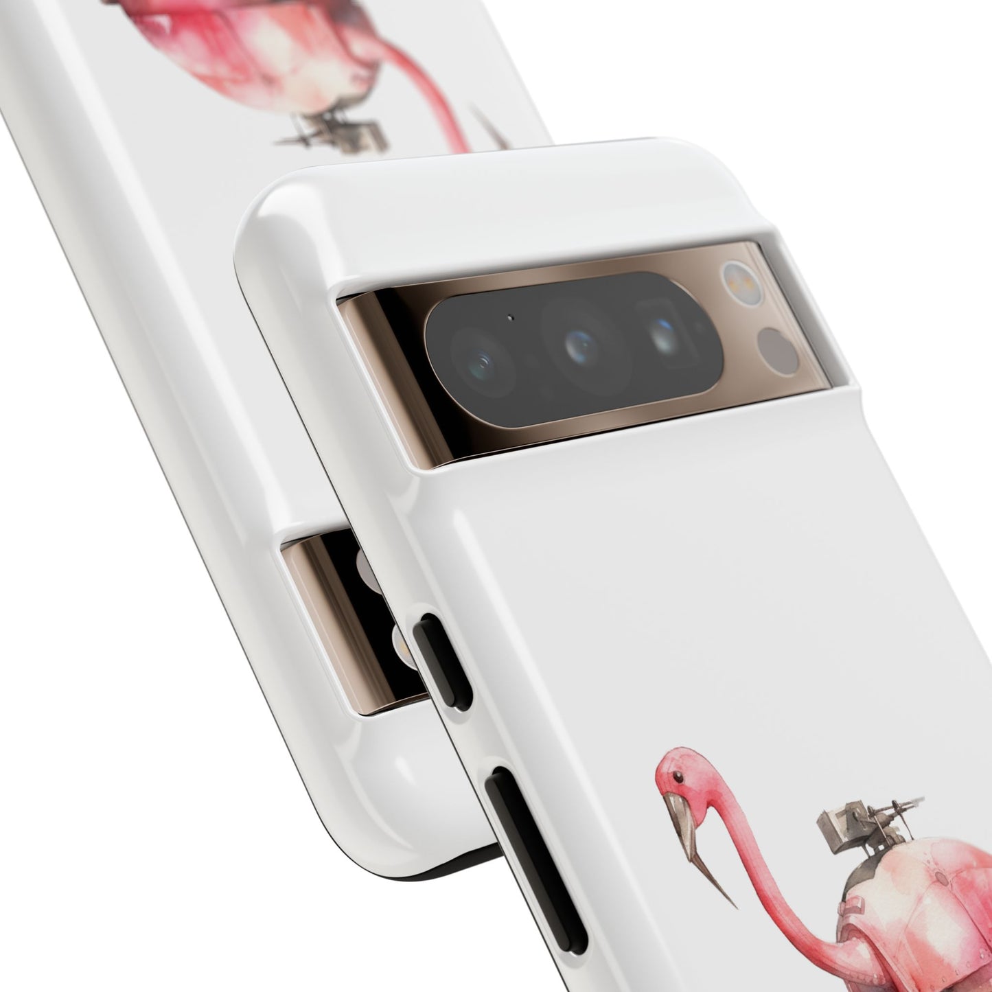 Phone Case — Flamingo Tank Illustration