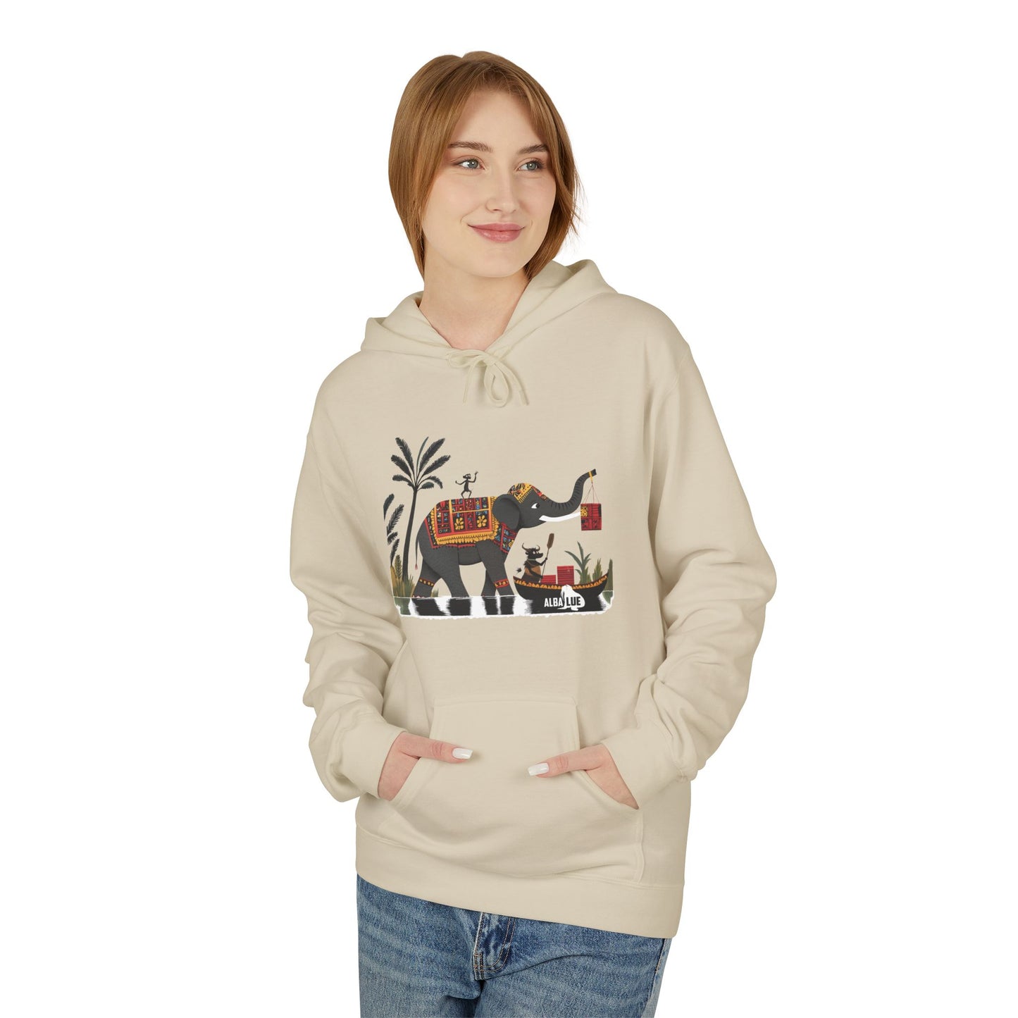Jungle Logistic - hooded sweatshirt