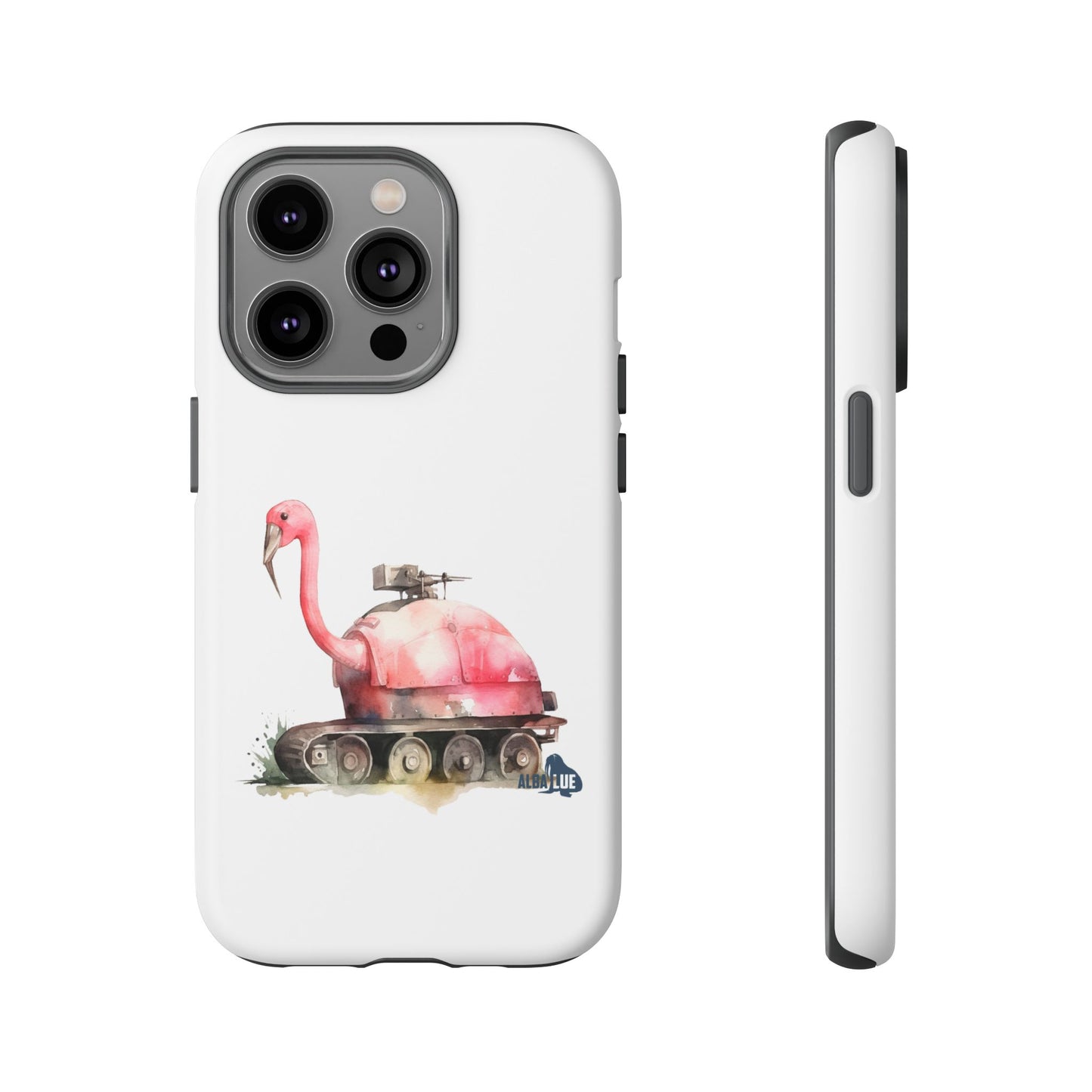 Phone Case — Flamingo Tank Illustration