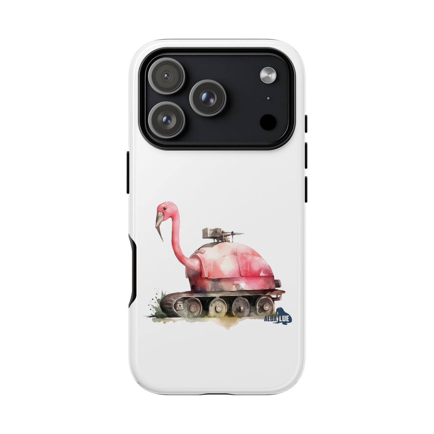 Phone Case — Flamingo Tank Illustration