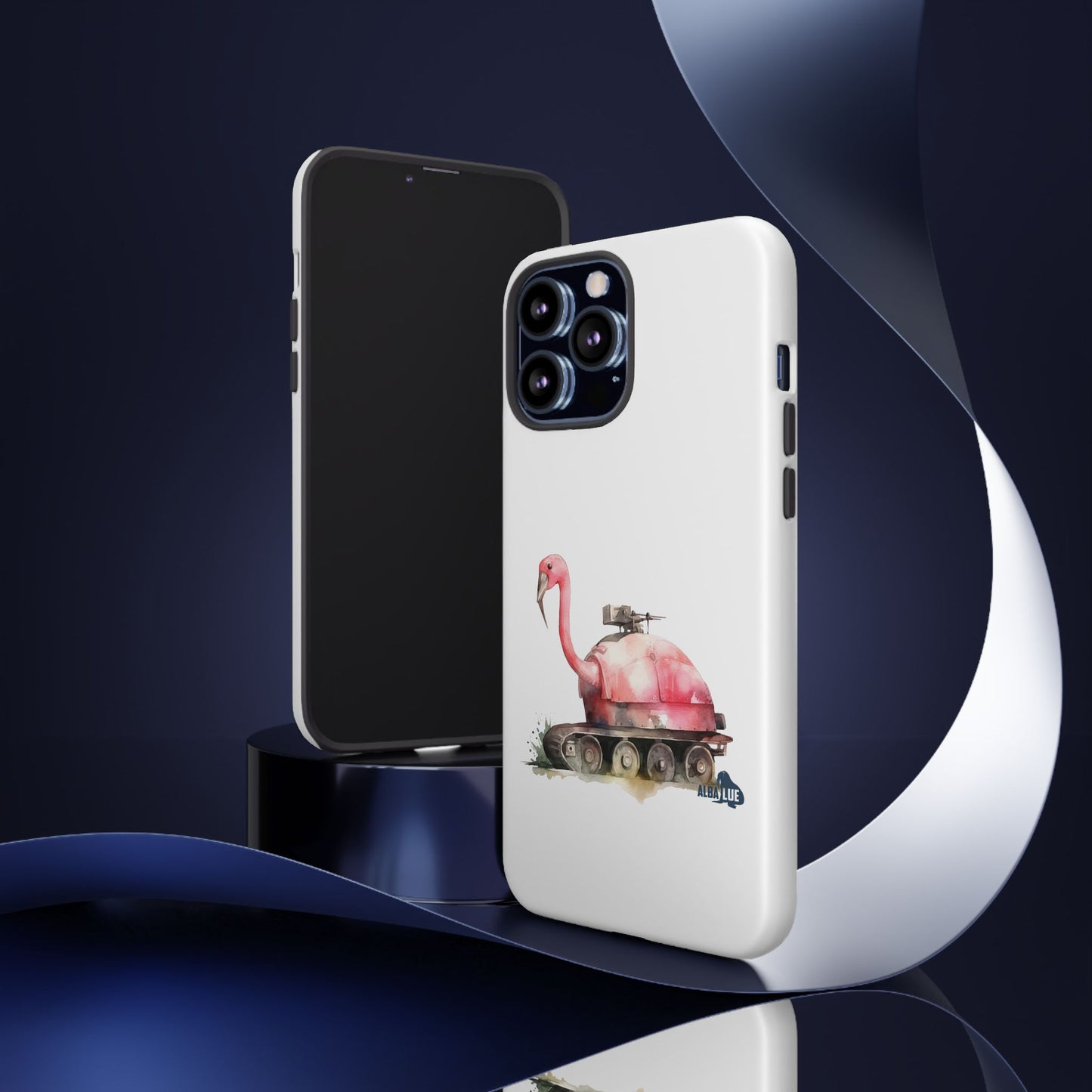 Phone Case — Flamingo Tank Illustration