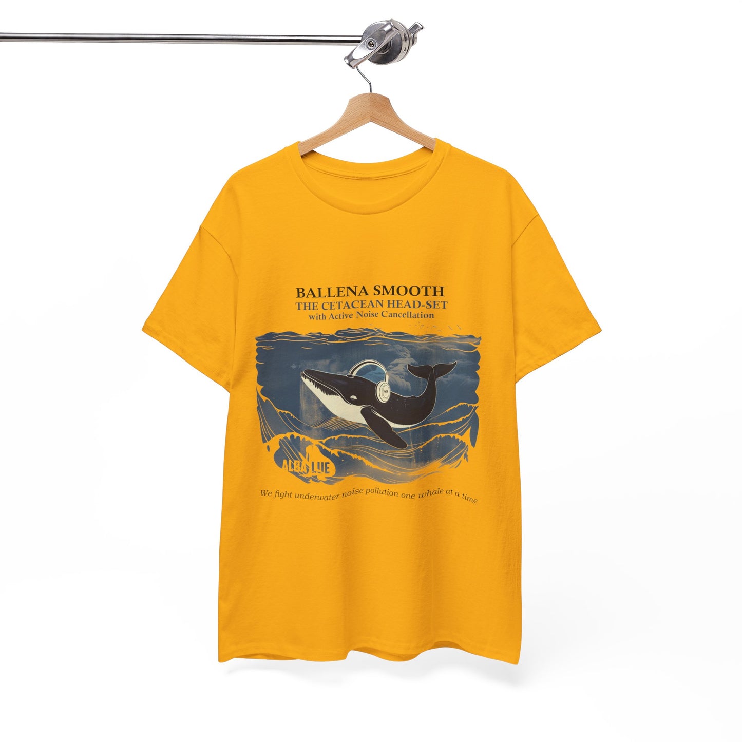 Whale Headphones - T-shirt