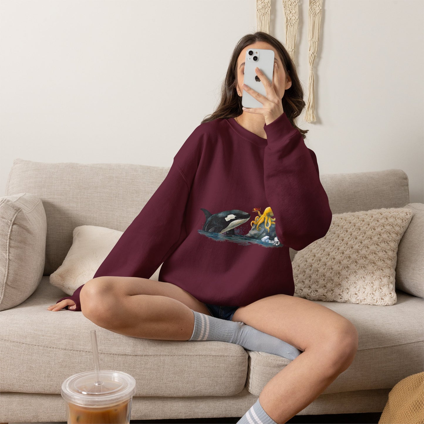 Ocean Wildlife - Crewneck Sweatshirt