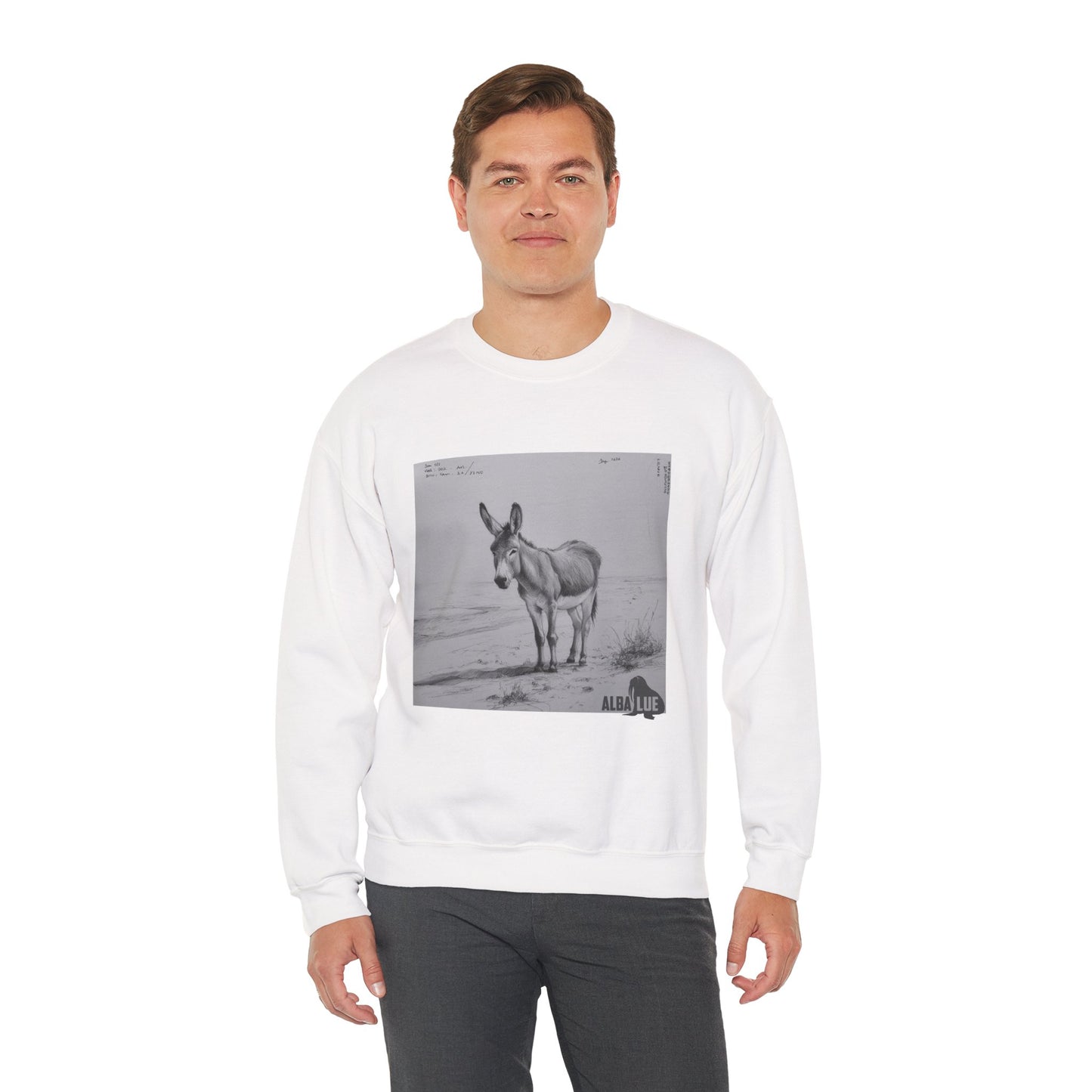 Donkey Lovers design - Crewneck Sweatshirt