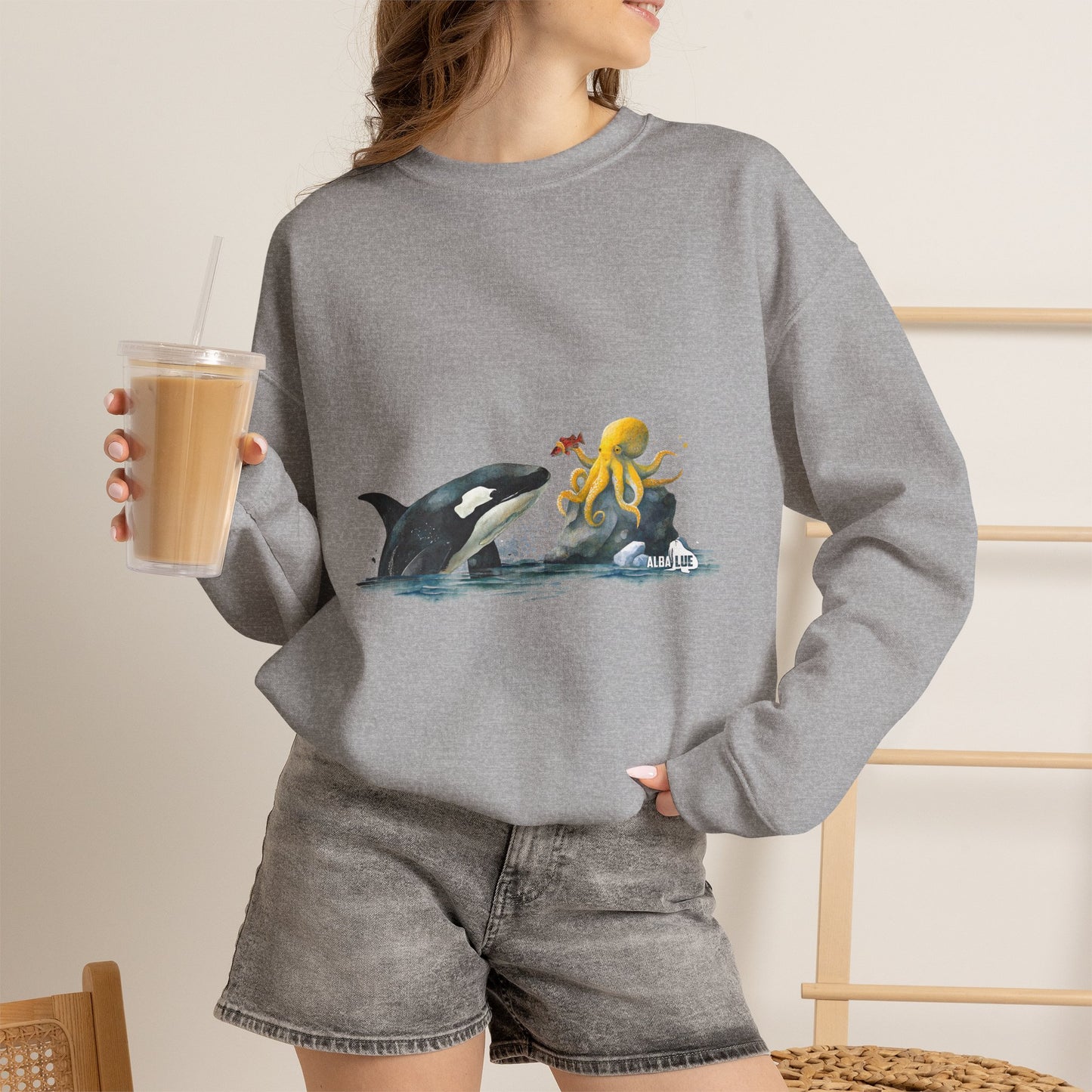Ocean Wildlife - Crewneck Sweatshirt