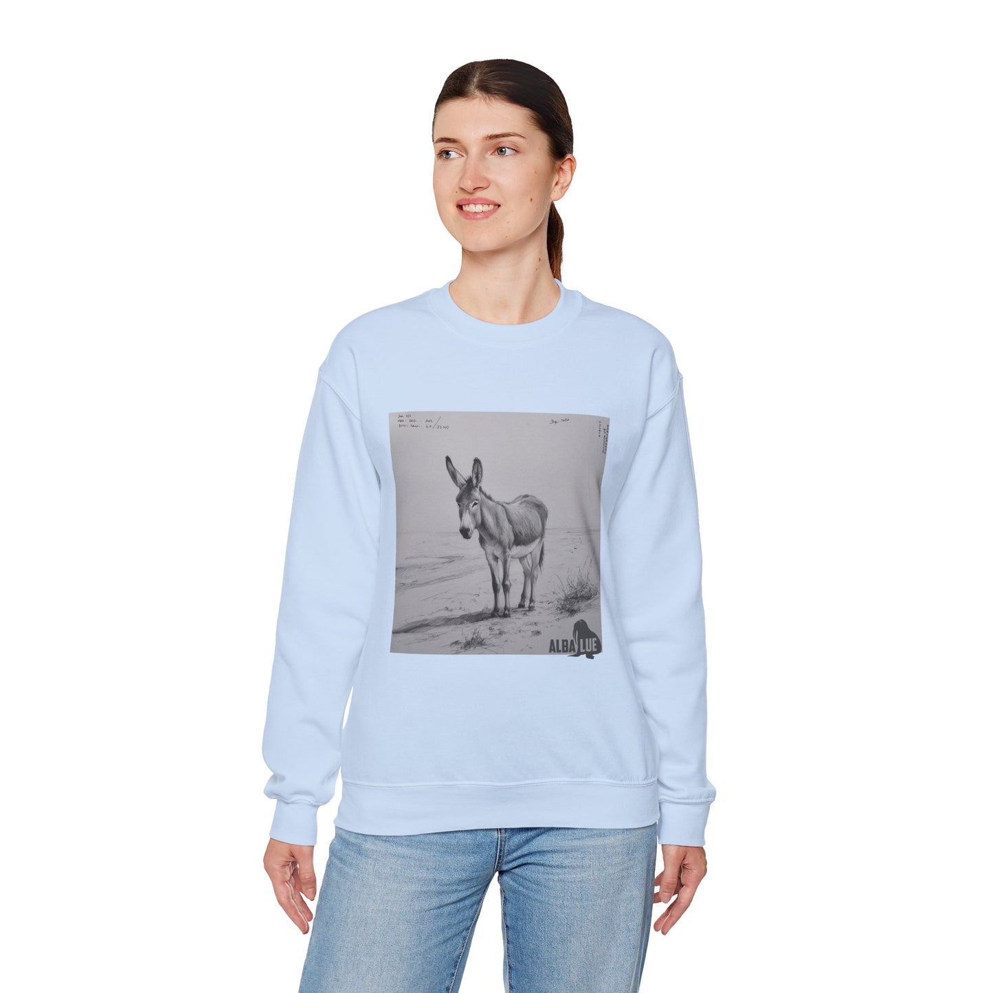 Donkey Lovers design - Crewneck Sweatshirt