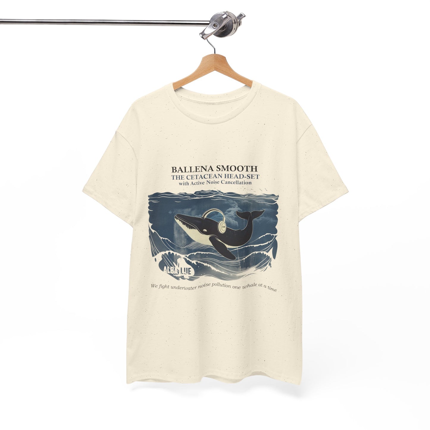 Whale Headphones - T-shirt