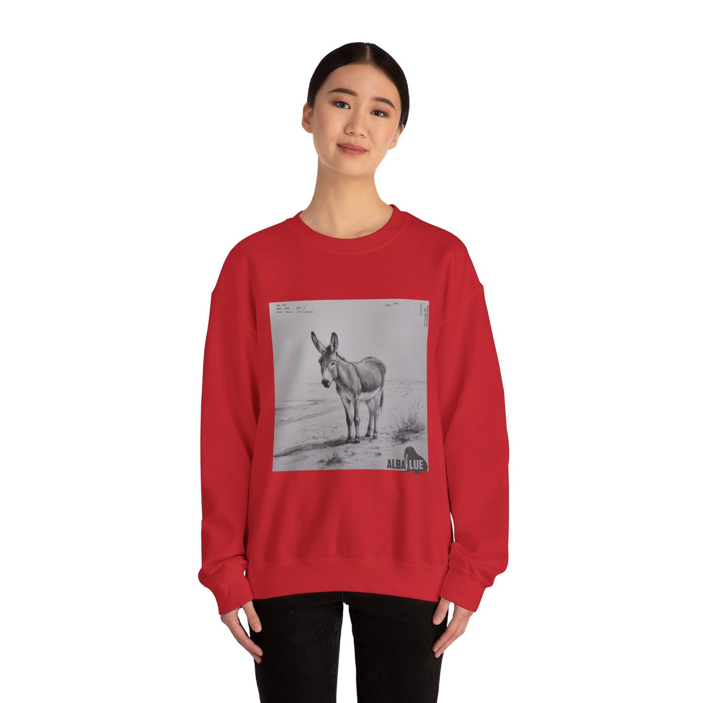 Donkey Lovers design - Crewneck Sweatshirt