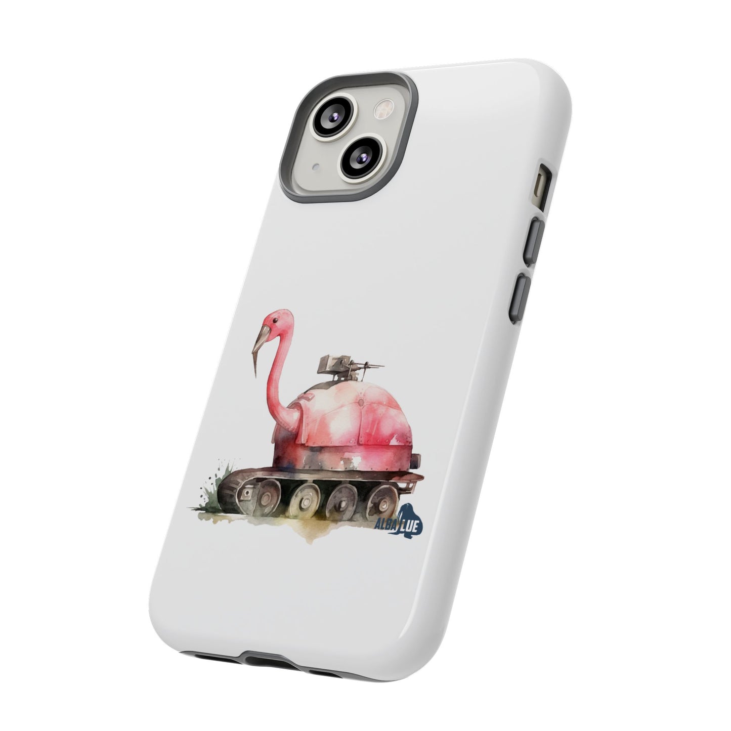 Phone Case — Flamingo Tank Illustration