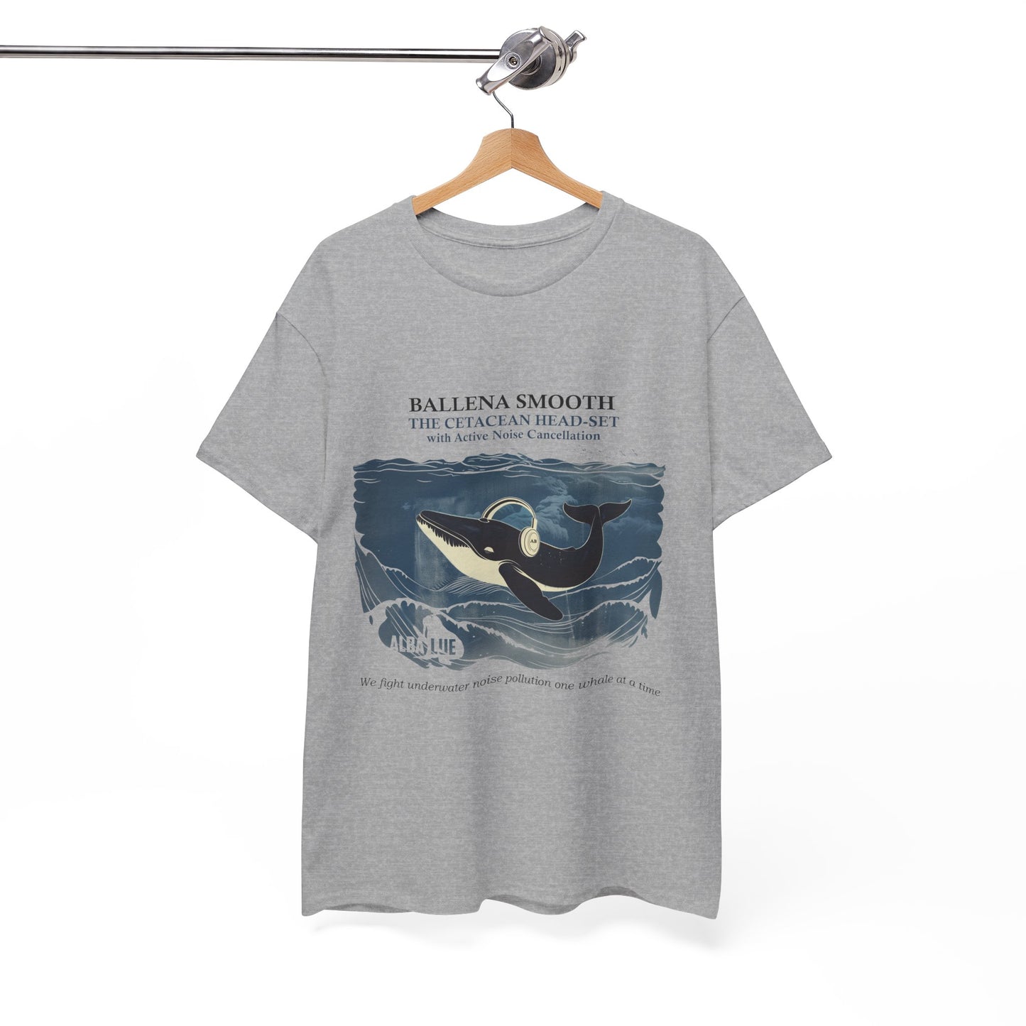 Whale Headphones - T-shirt