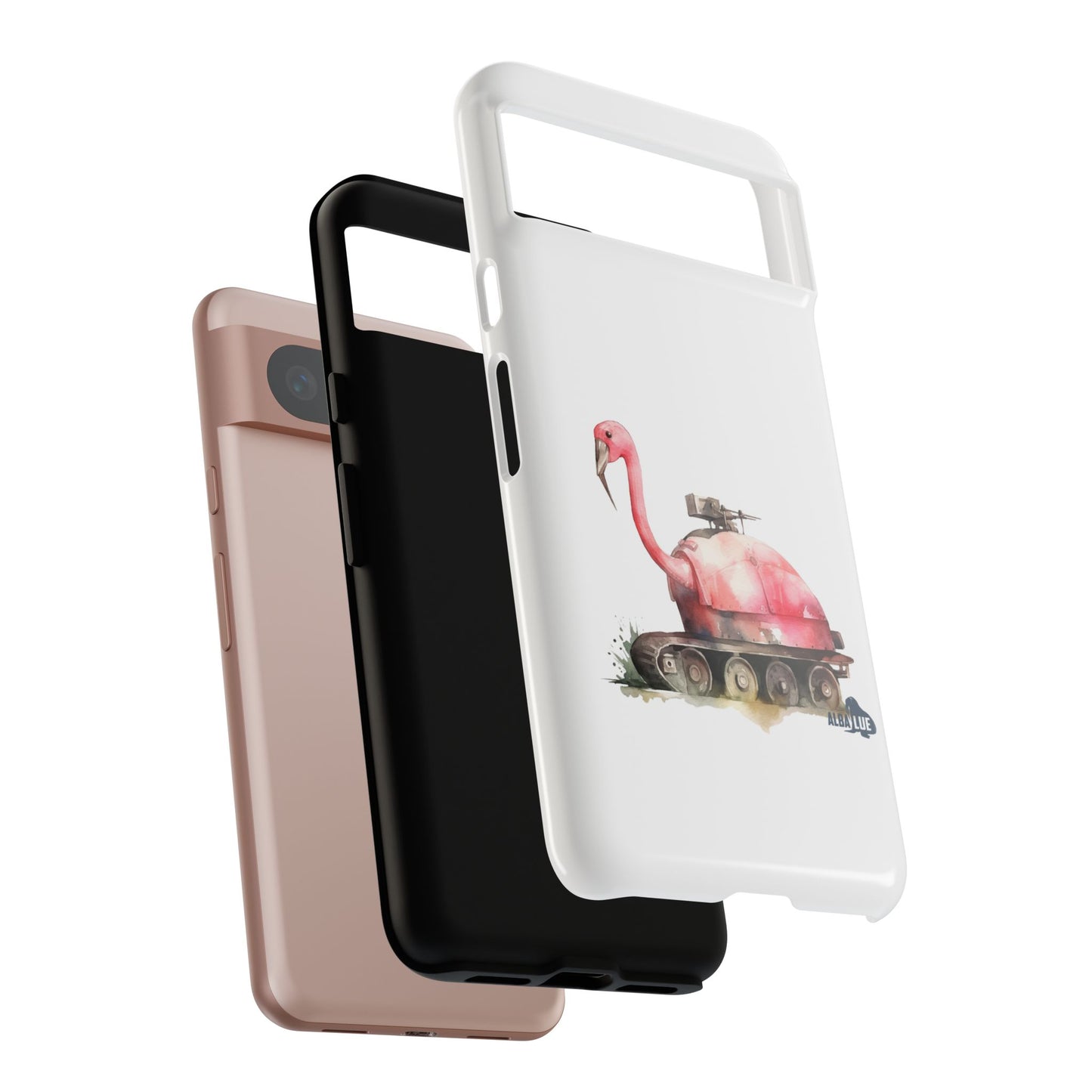 Phone Case — Flamingo Tank Illustration