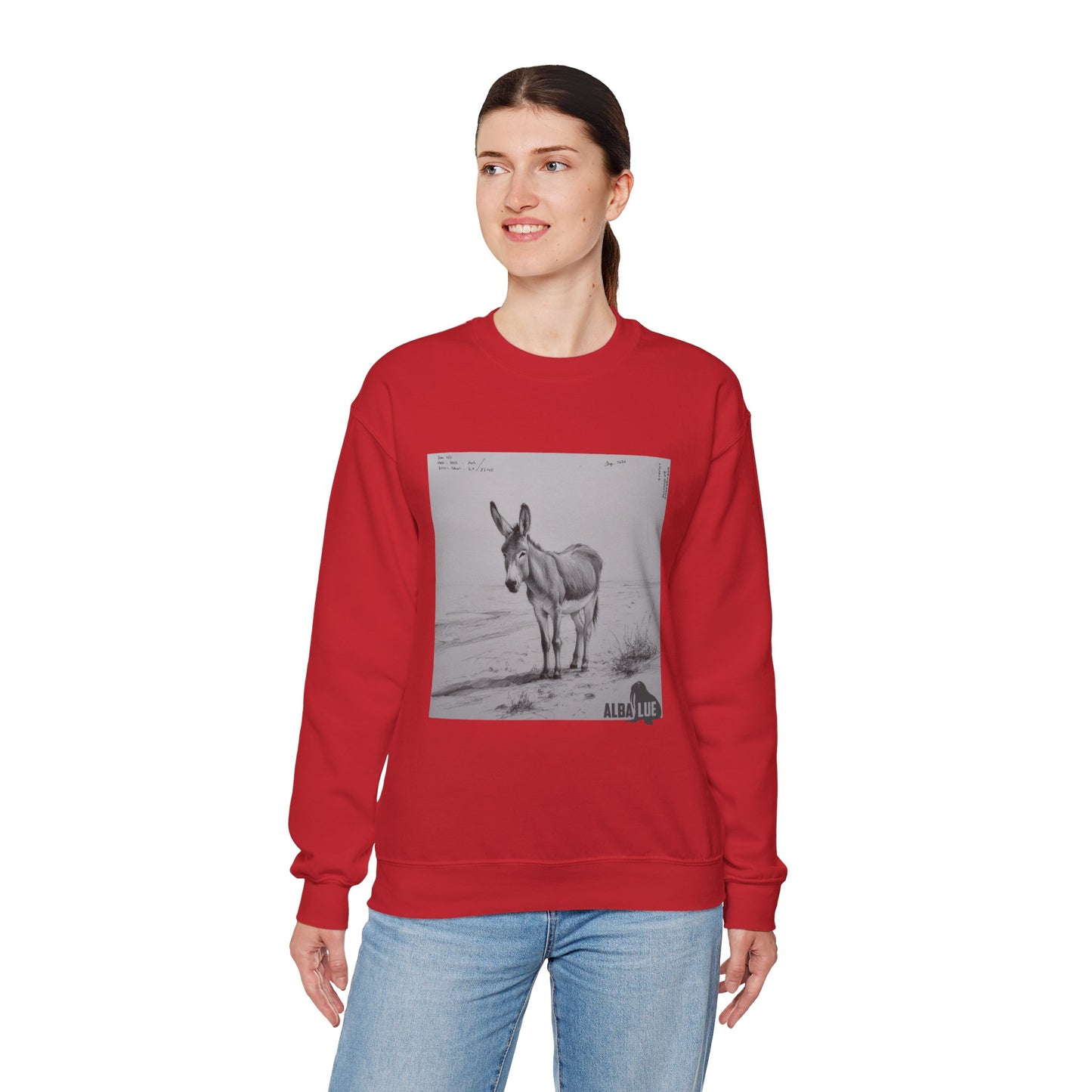 Donkey Lovers design - Crewneck Sweatshirt