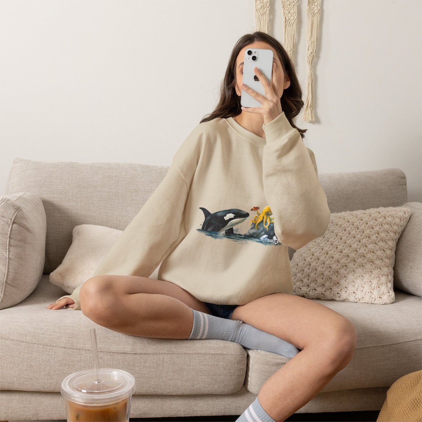 Ocean Wildlife - Crewneck Sweatshirt