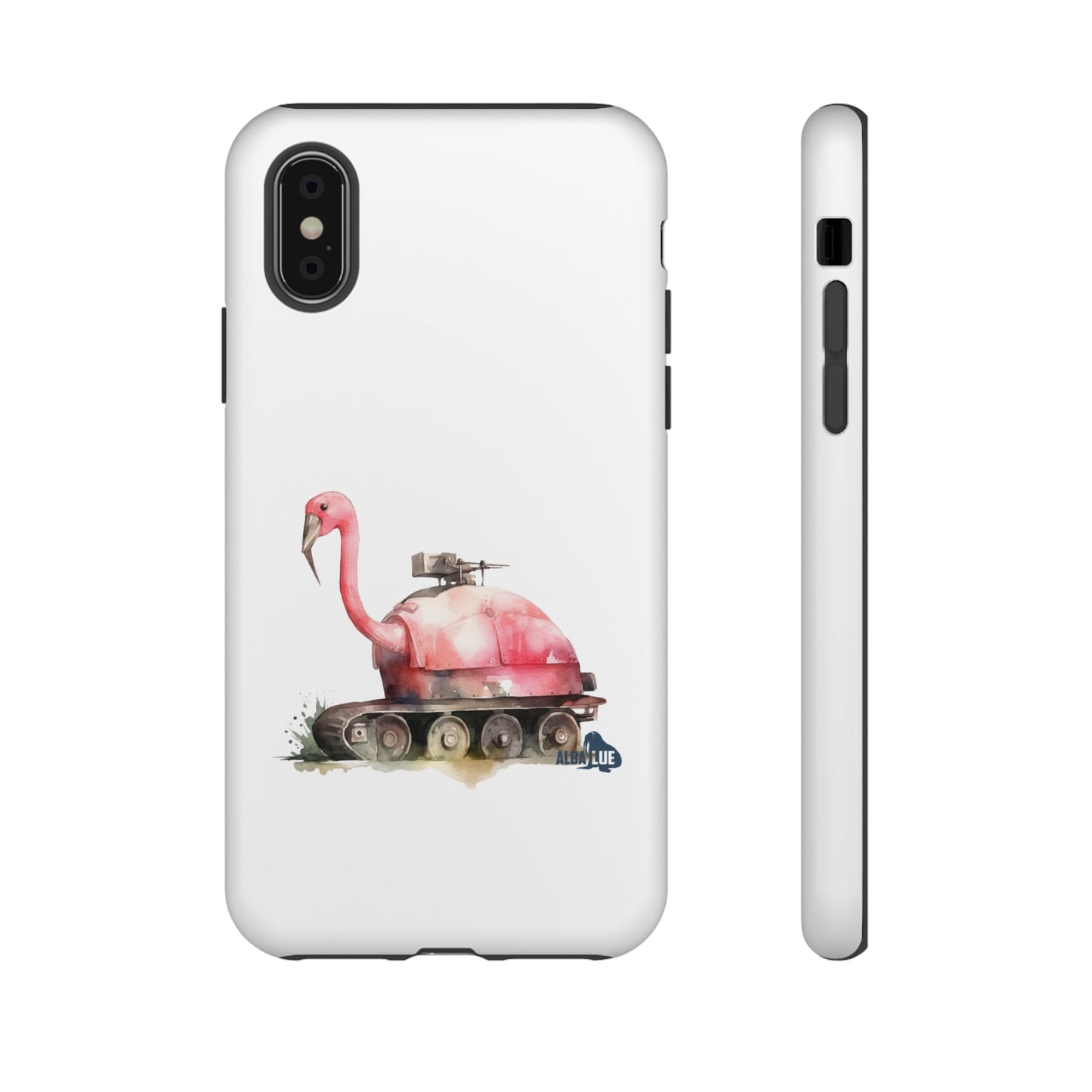 Phone Case — Flamingo Tank Illustration