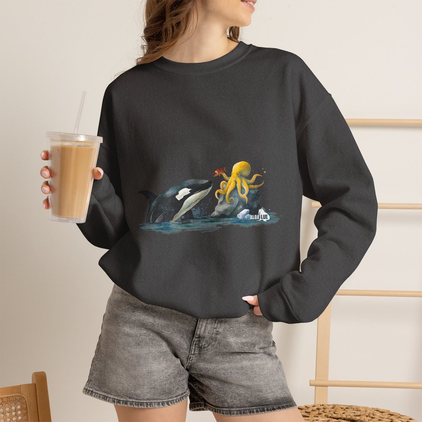 Ocean Wildlife - Crewneck Sweatshirt