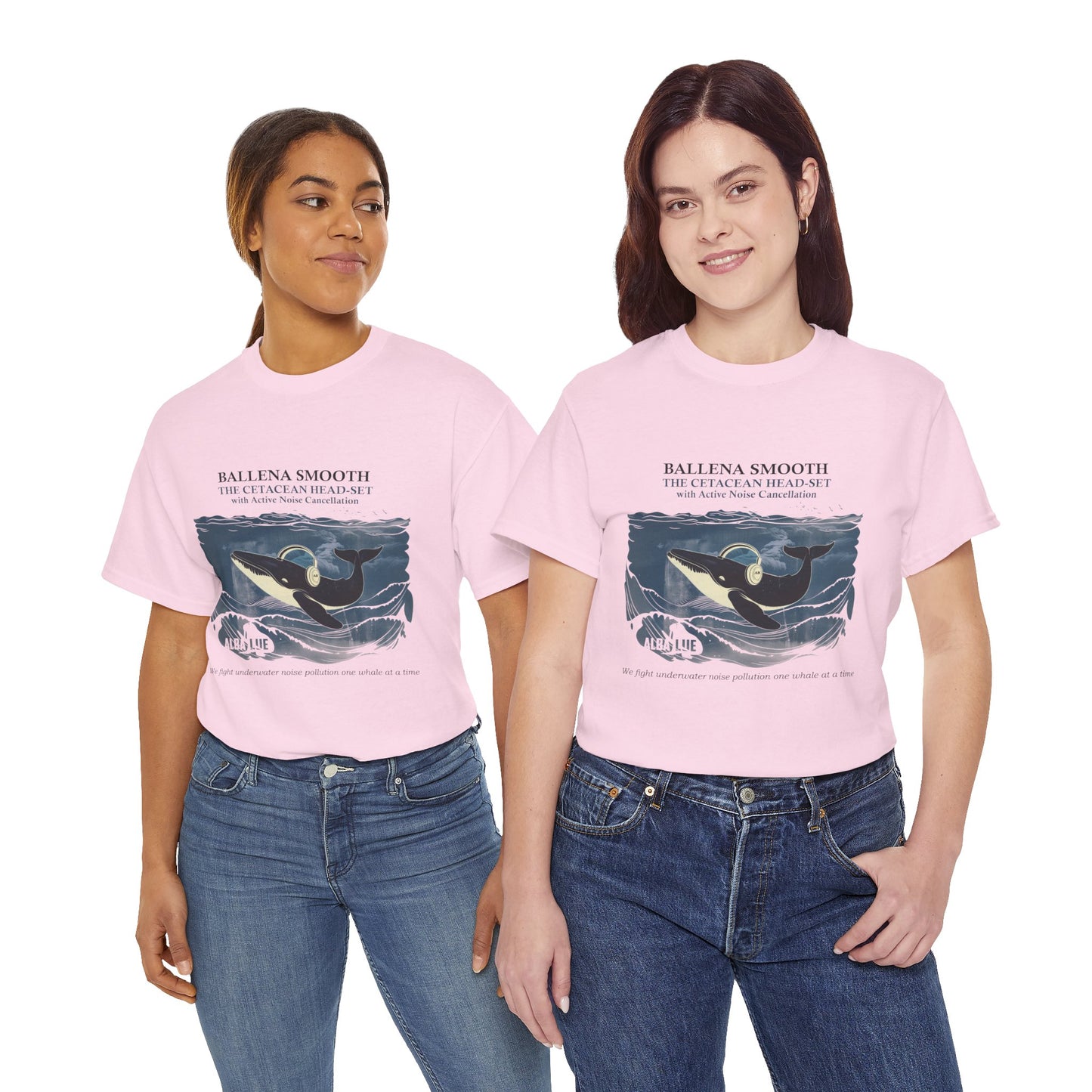 Whale Headphones - T-shirt