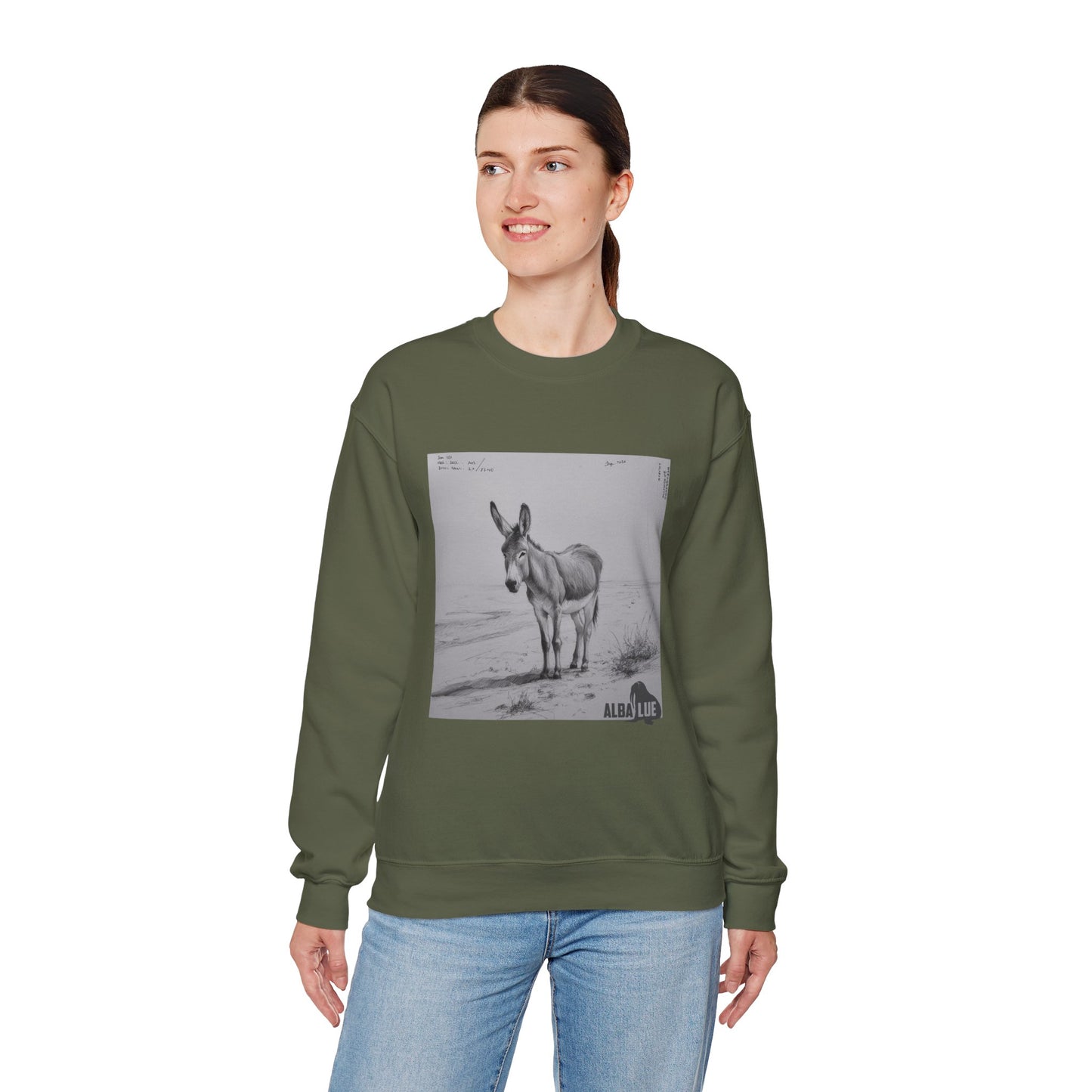 Donkey Lovers design - Crewneck Sweatshirt