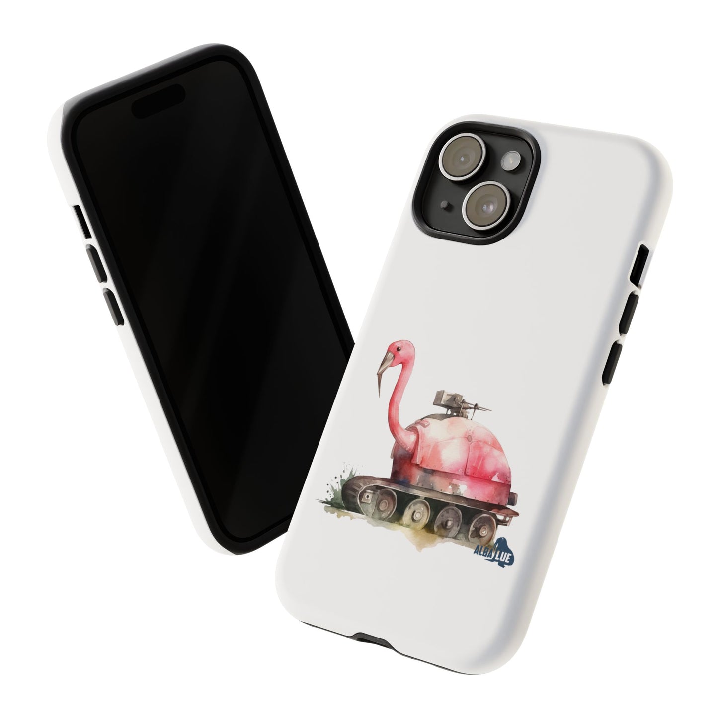 Phone Case — Flamingo Tank Illustration