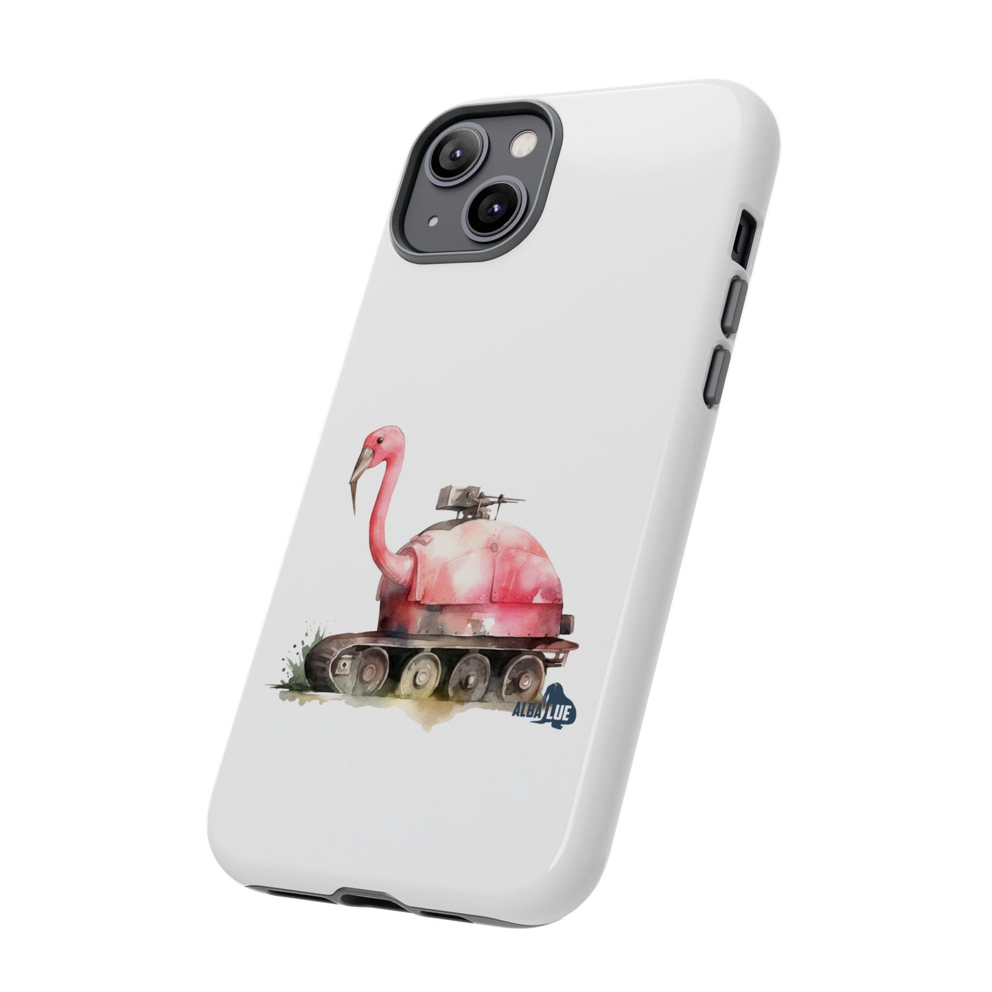 Phone Case — Flamingo Tank Illustration