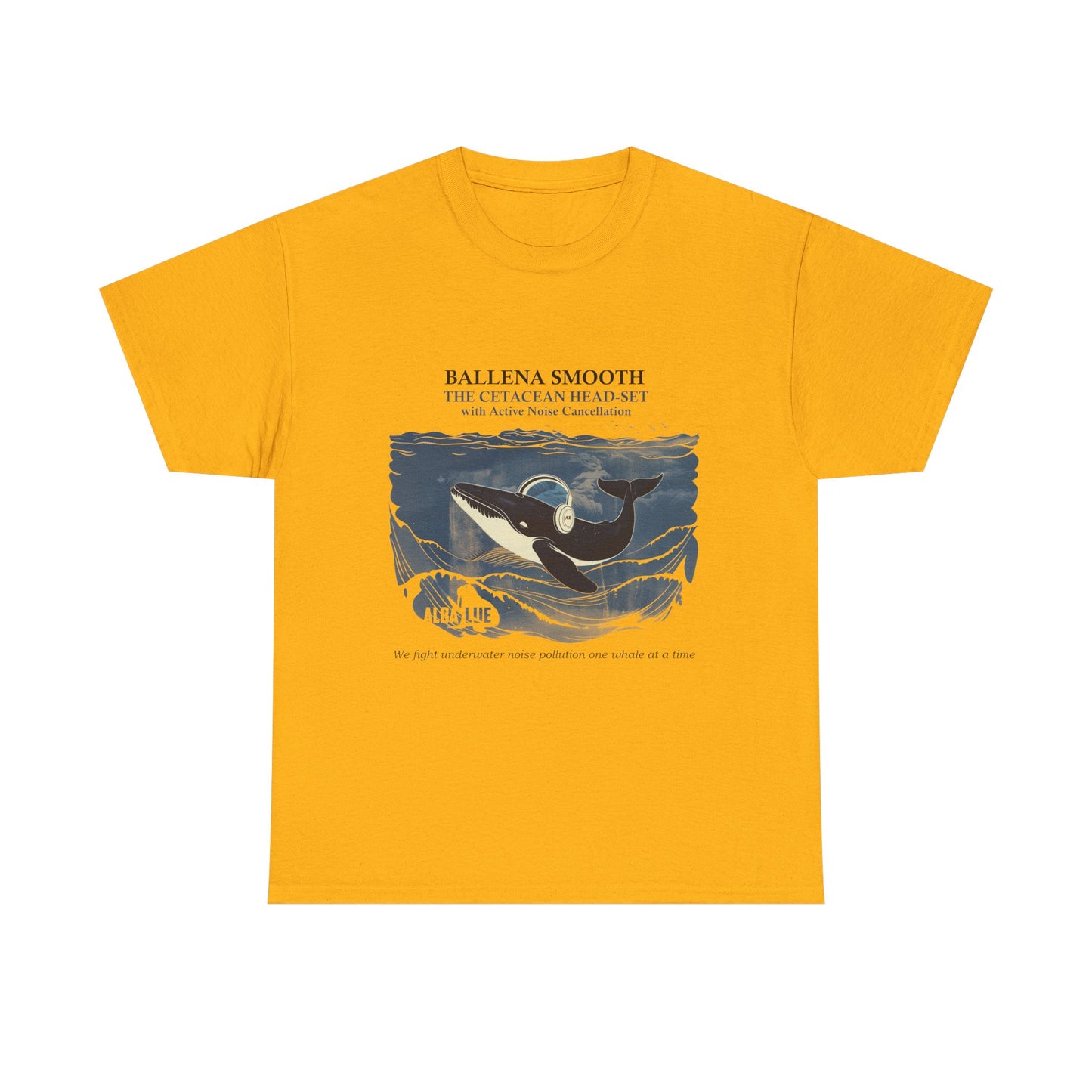 Whale Headphones - T-shirt
