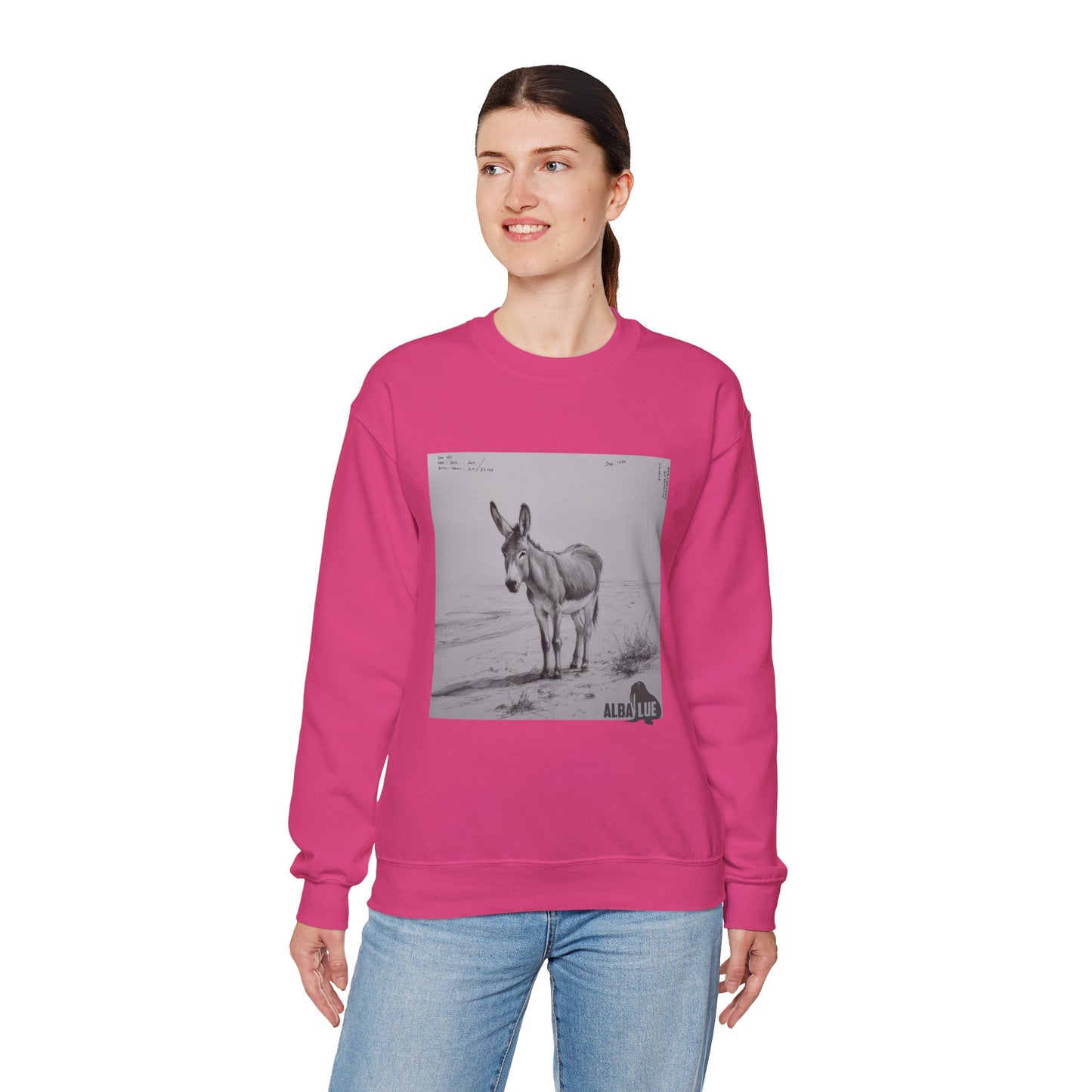 Donkey Lovers design - Crewneck Sweatshirt