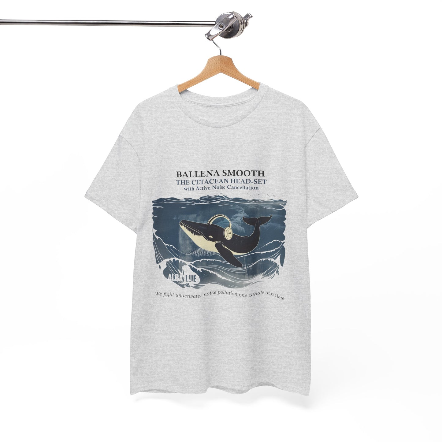 Whale Headphones - T-shirt