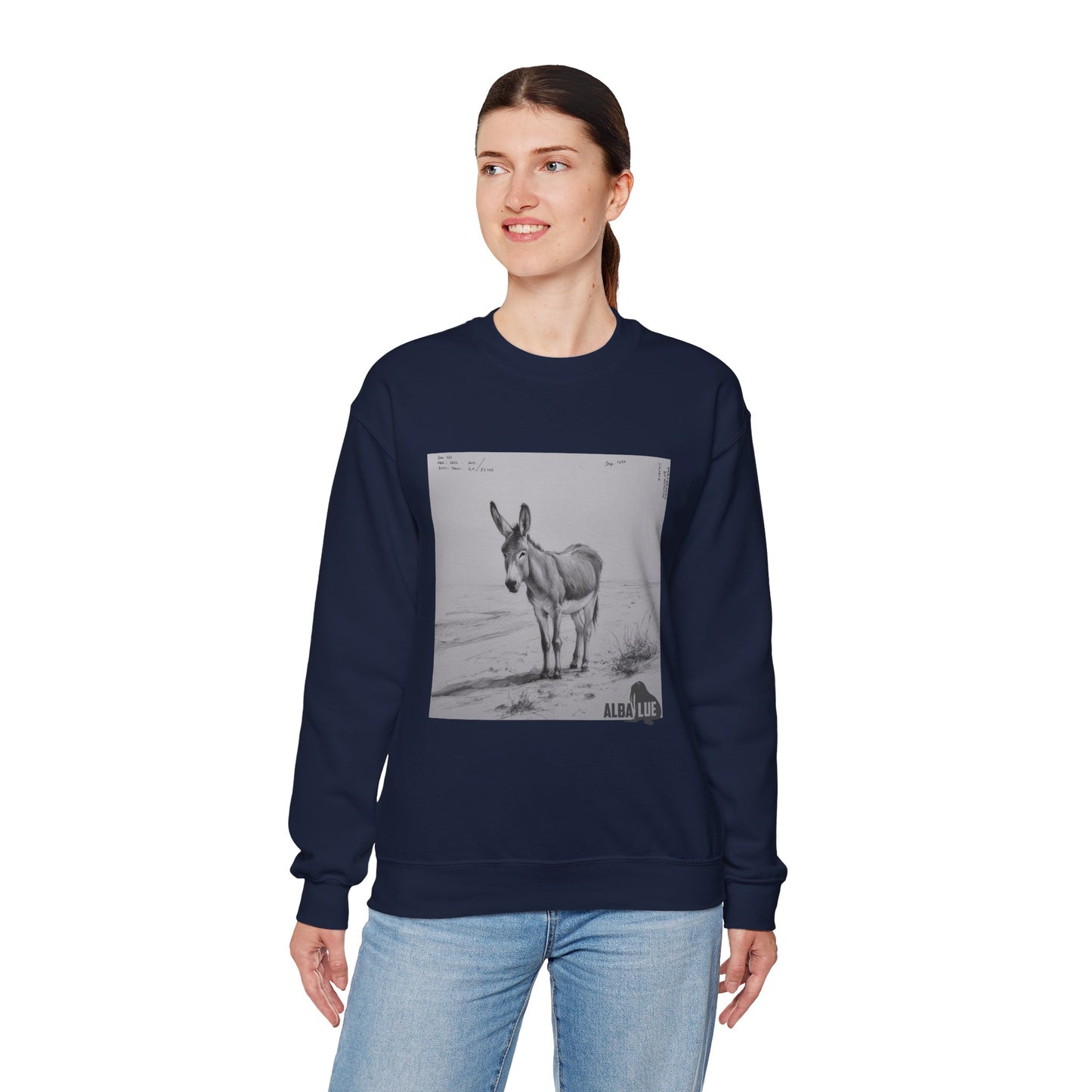 Donkey Lovers design - Crewneck Sweatshirt