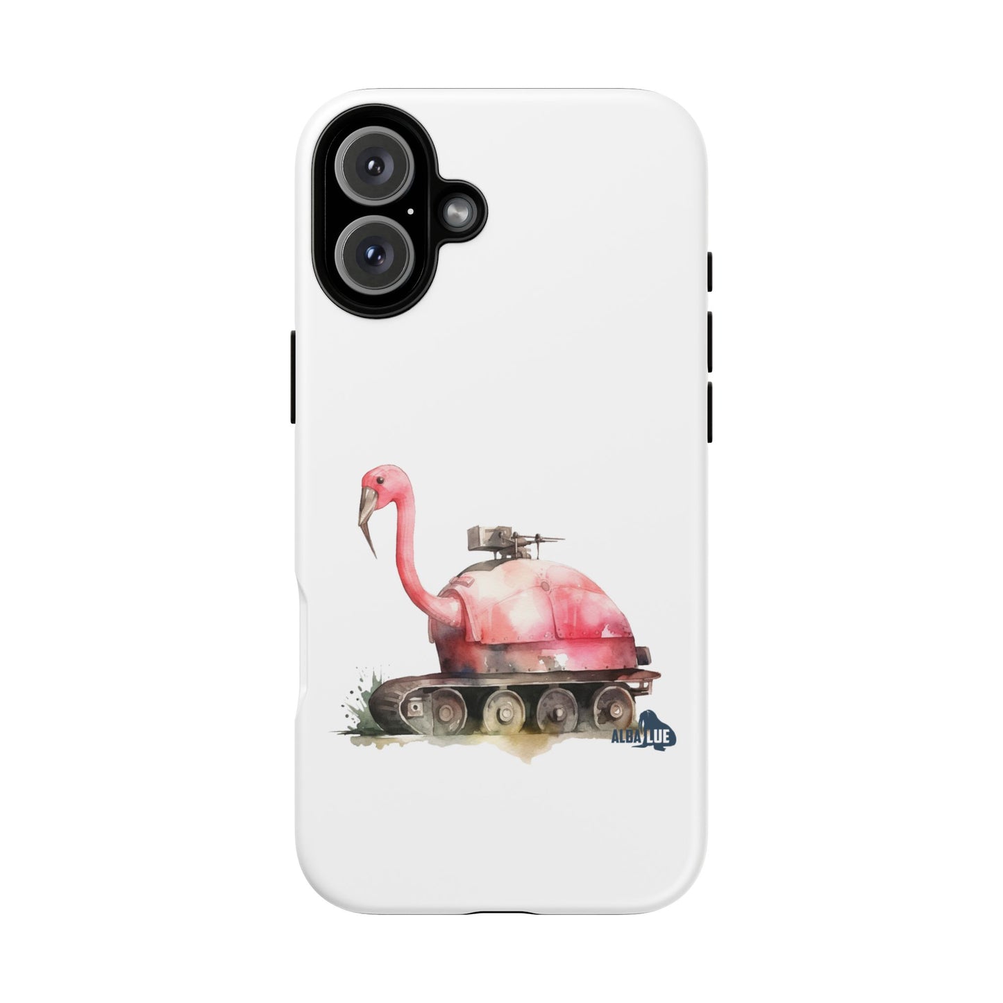 Phone Case — Flamingo Tank Illustration