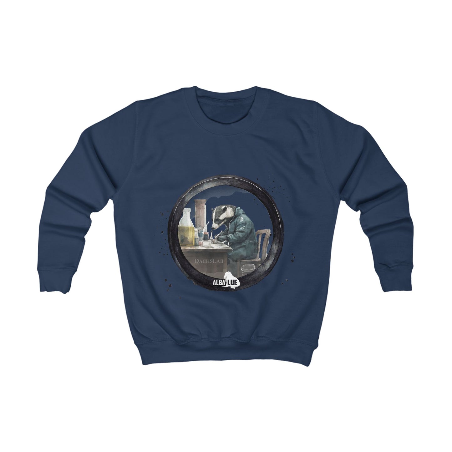 Badger in a Lab - Kids Sweatshirt