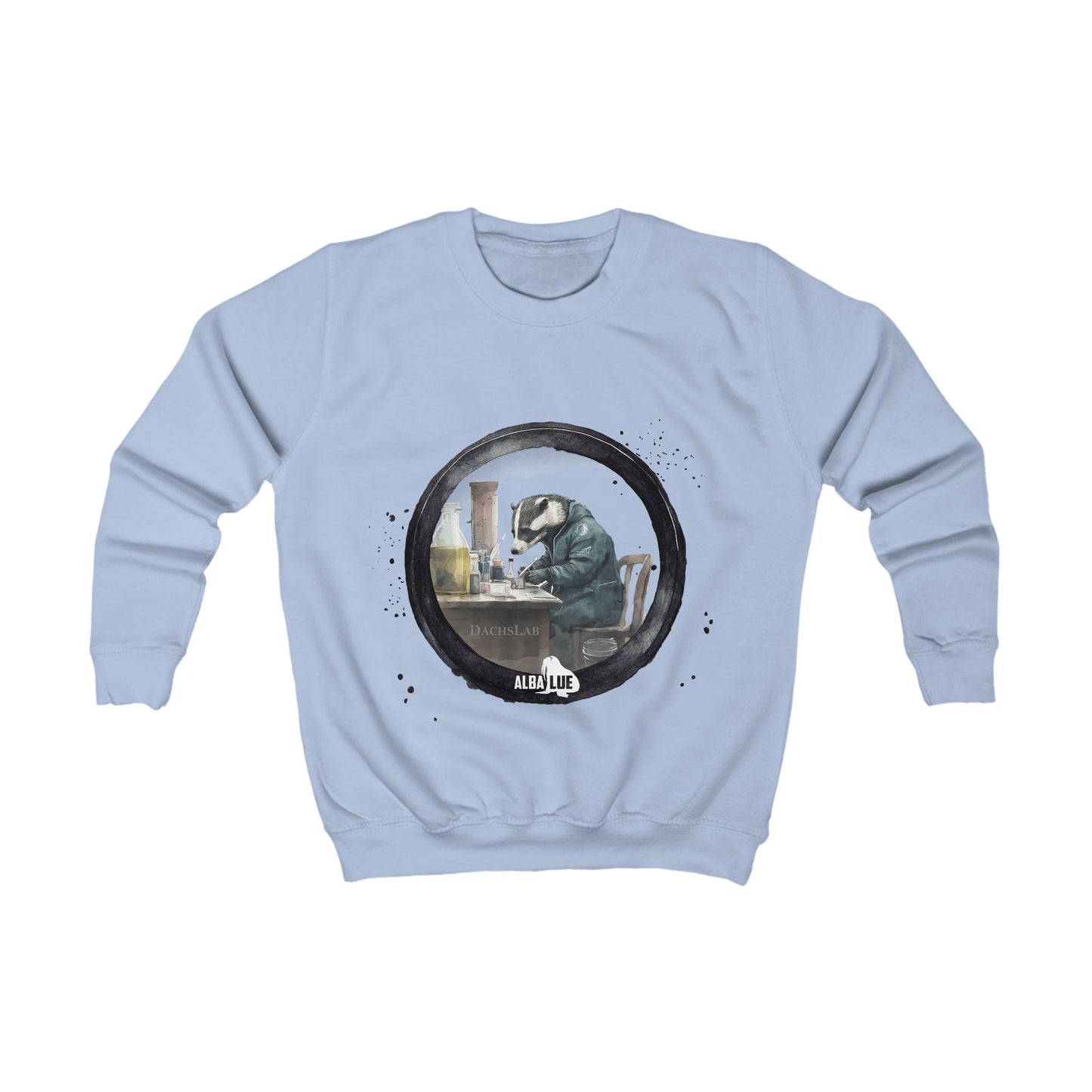 Badger in a Lab - Kids Sweatshirt