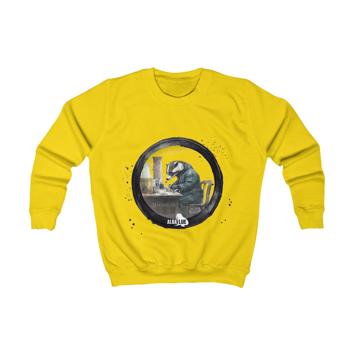 Badger in a Lab - Kids Sweatshirt