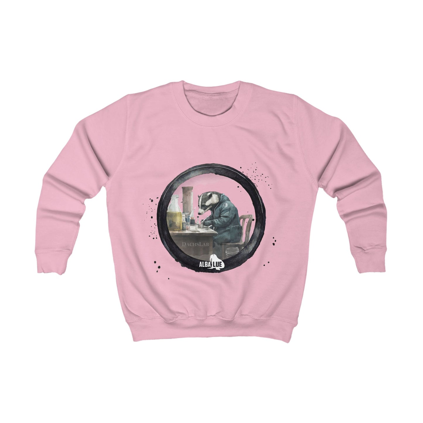 Badger in a Lab - Kids Sweatshirt