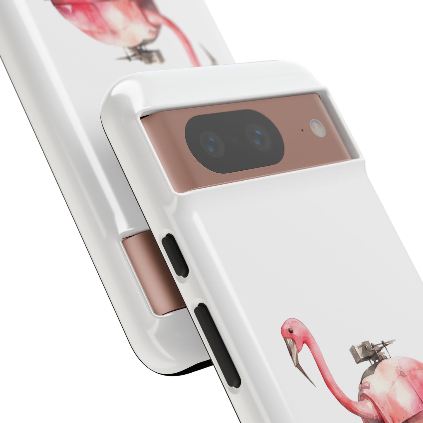 Phone Case — Flamingo Tank Illustration