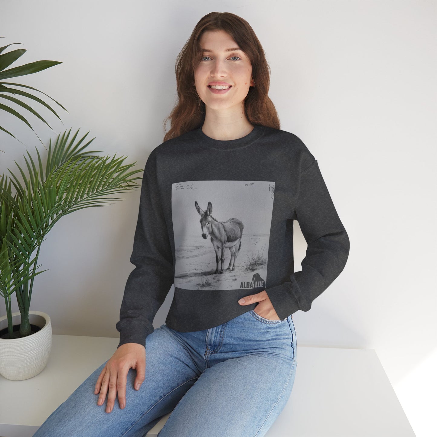 Donkey Lovers design - Crewneck Sweatshirt