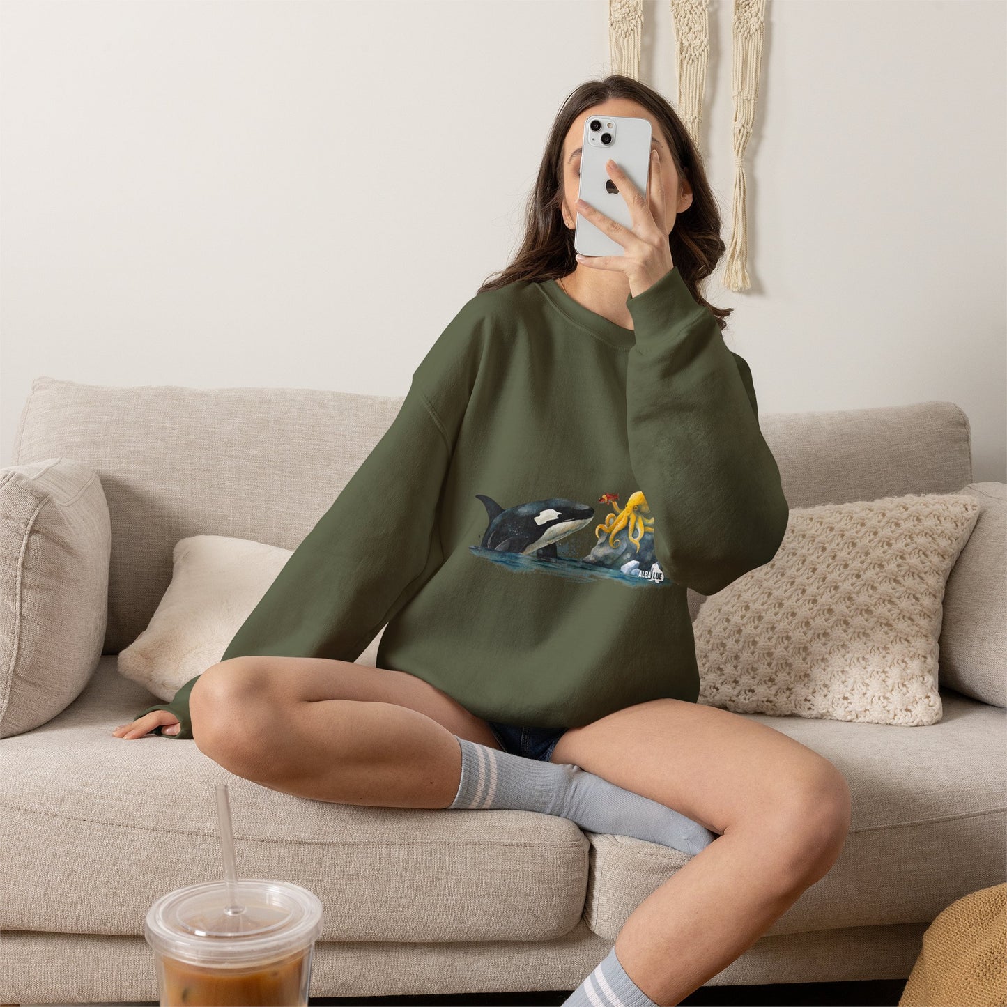 Ocean Wildlife - Crewneck Sweatshirt