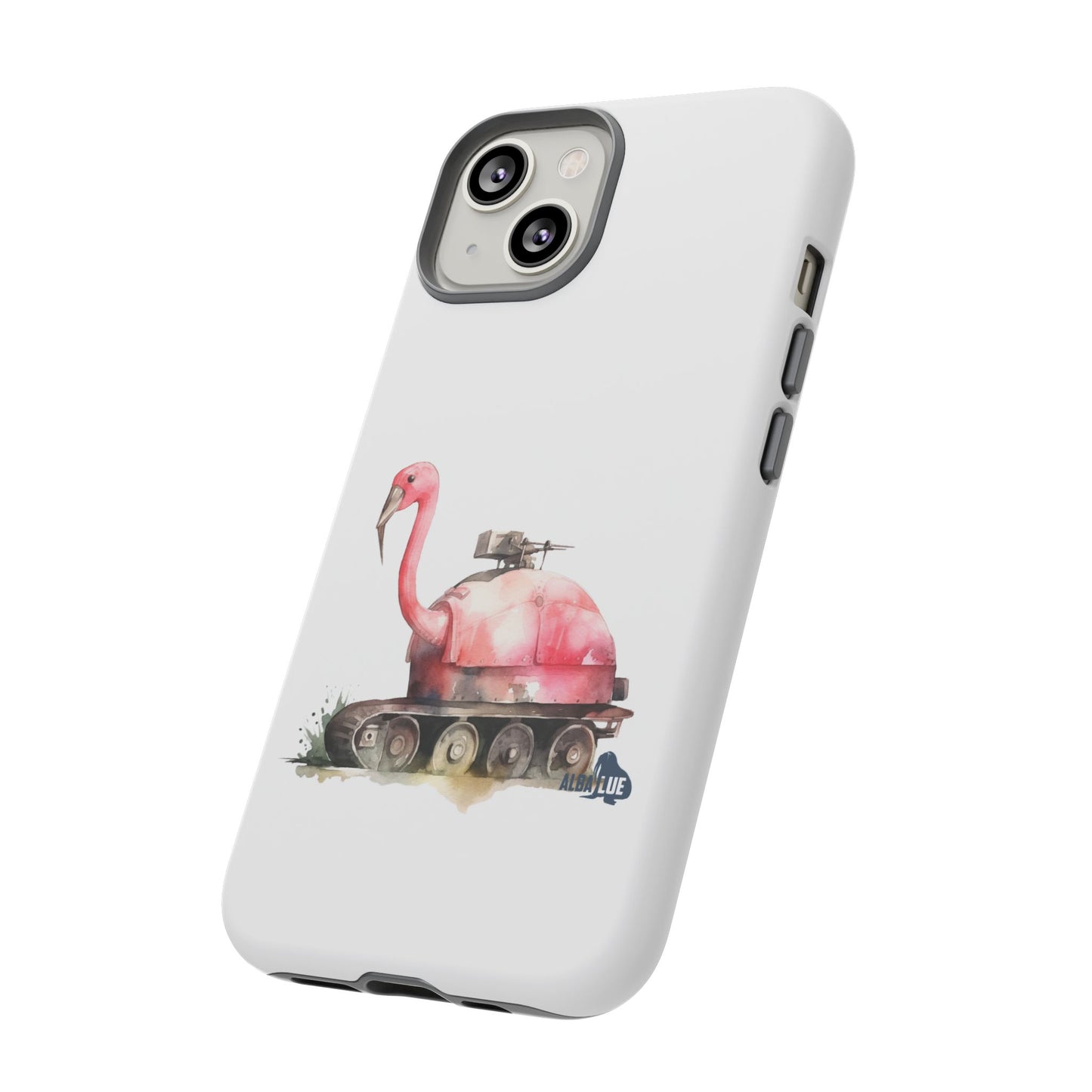 Phone Case — Flamingo Tank Illustration