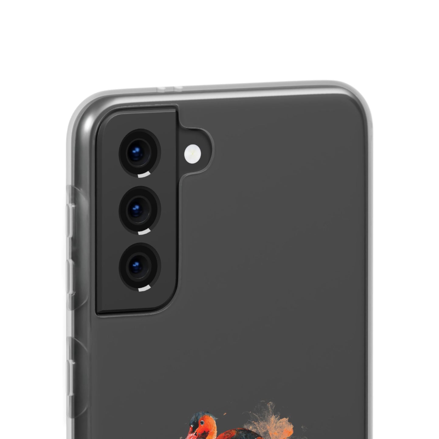 Bird Watercolor Phone Case — Painted Water Bird Flexi Case