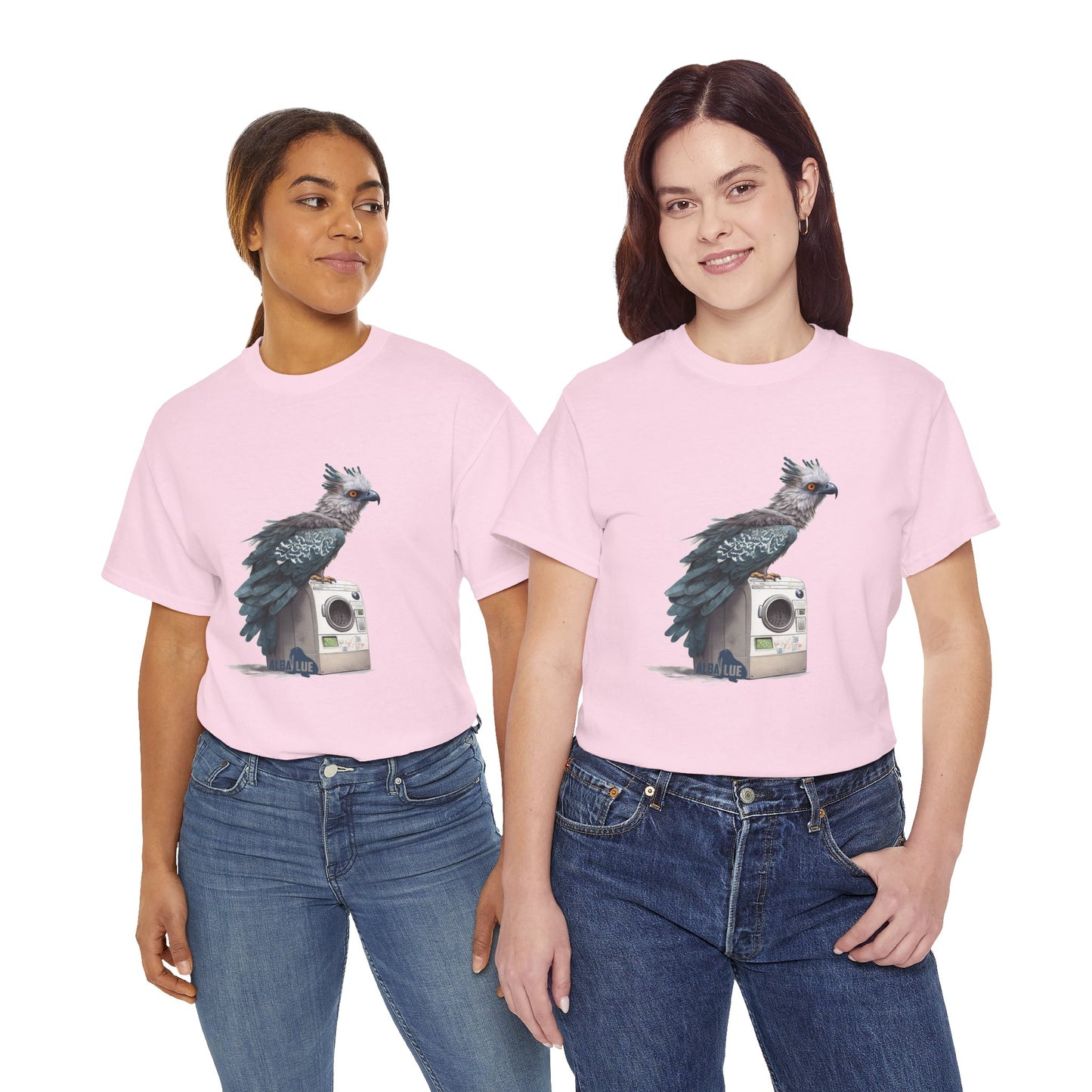 Harpy Eagle Sitting on a Washing Machine  - T-Shirt