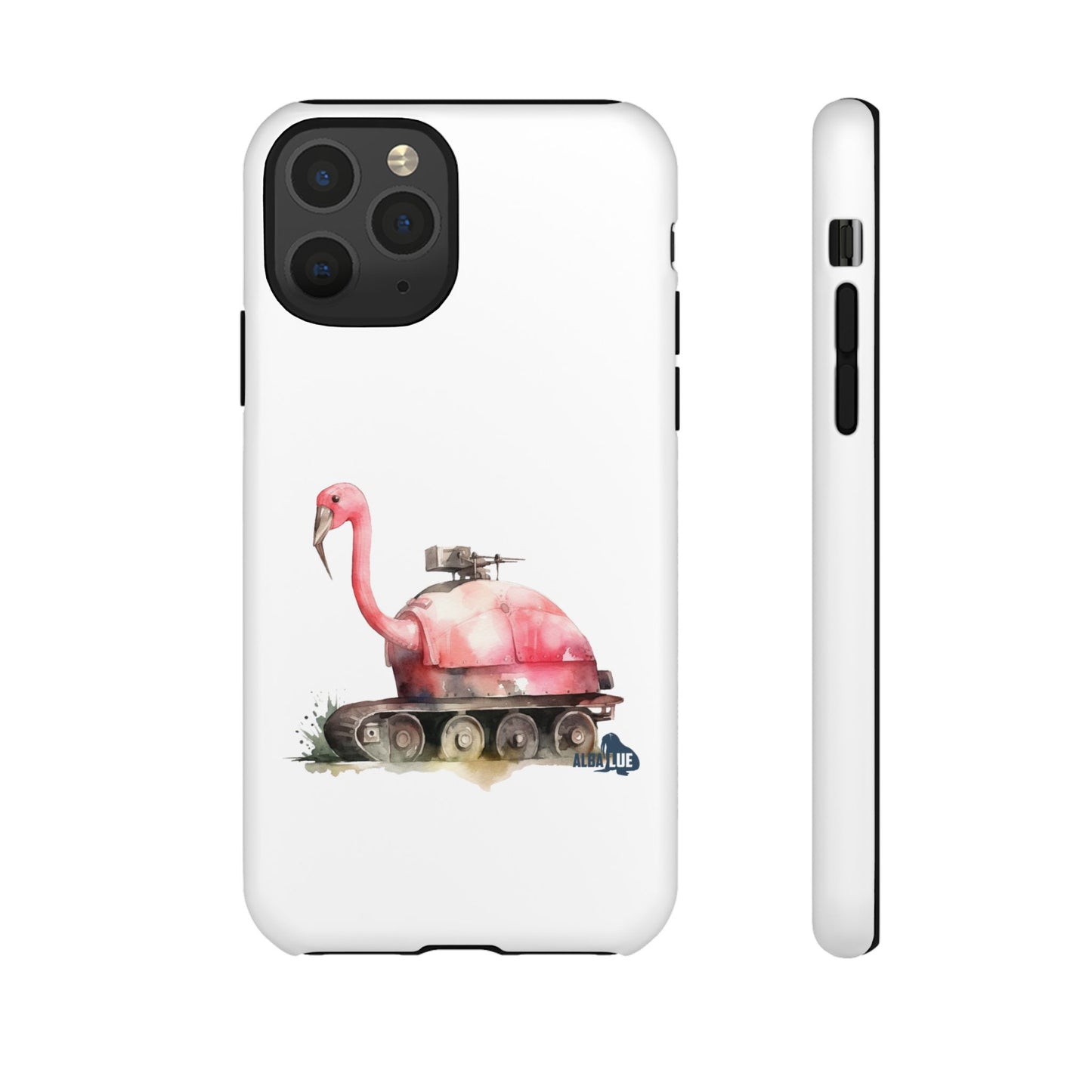 Phone Case — Flamingo Tank Illustration