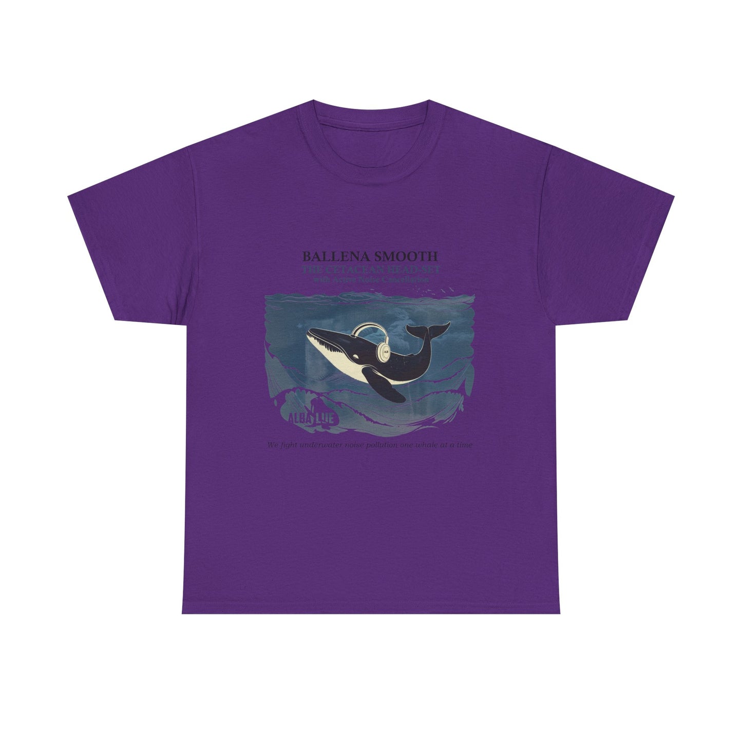 Whale Headphones - T-shirt