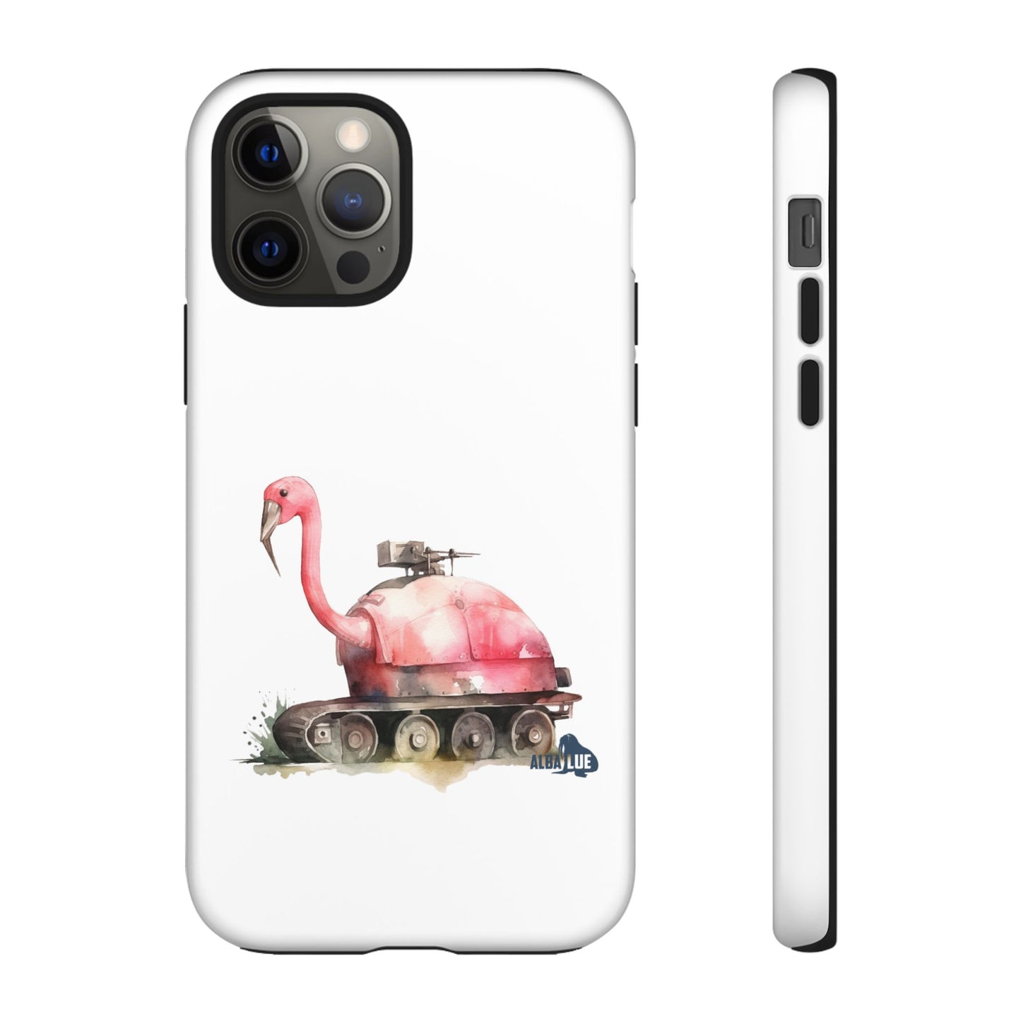 Phone Case — Flamingo Tank Illustration