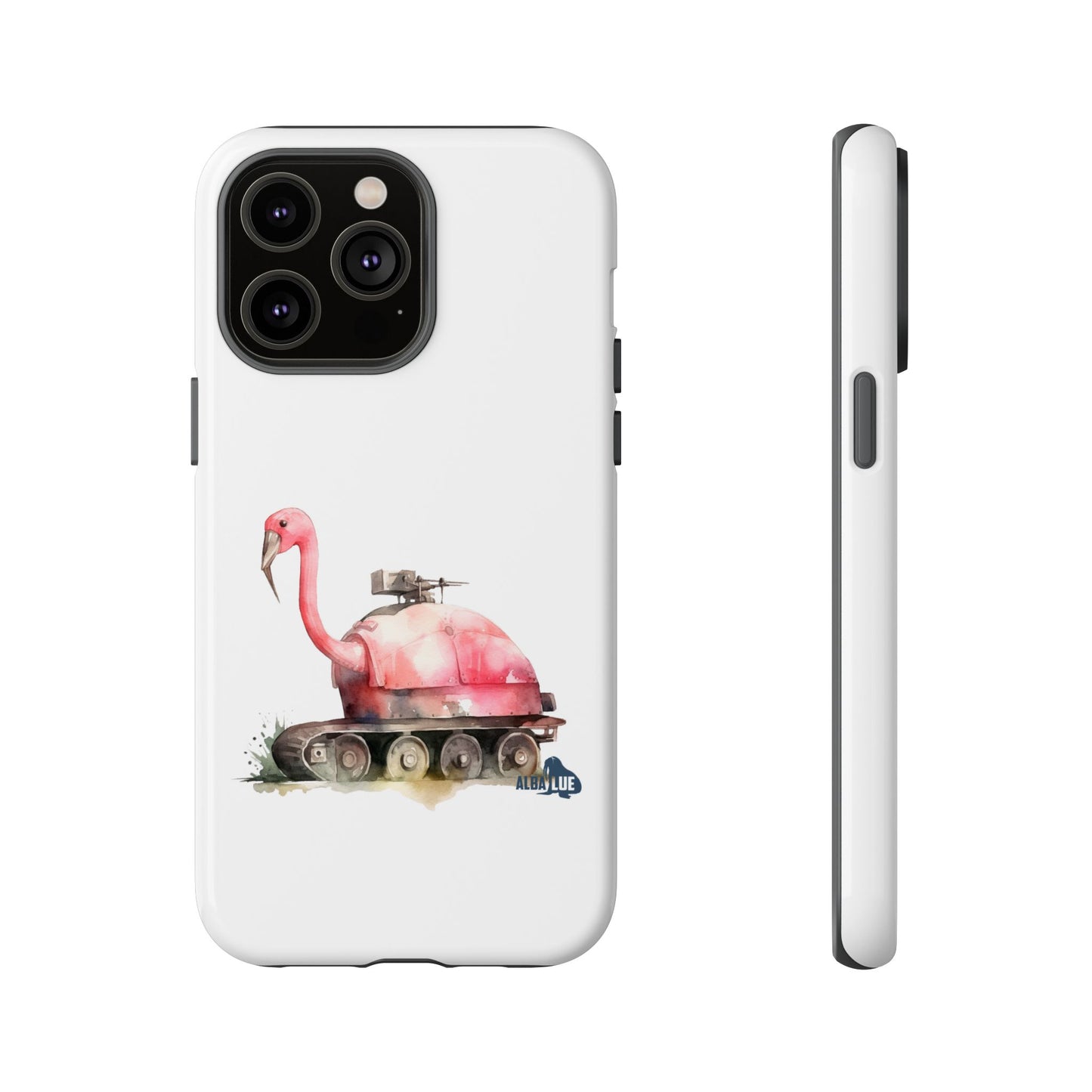 Phone Case — Flamingo Tank Illustration