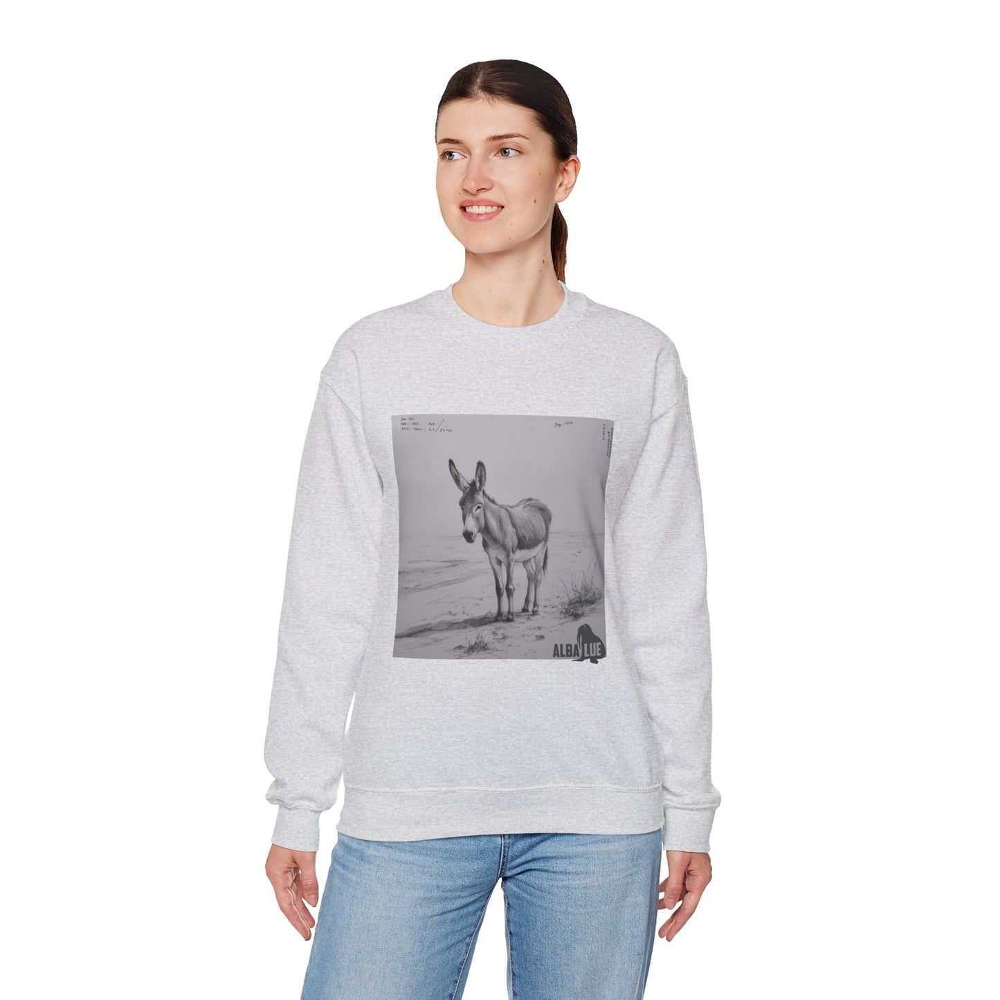Donkey Lovers design - Crewneck Sweatshirt